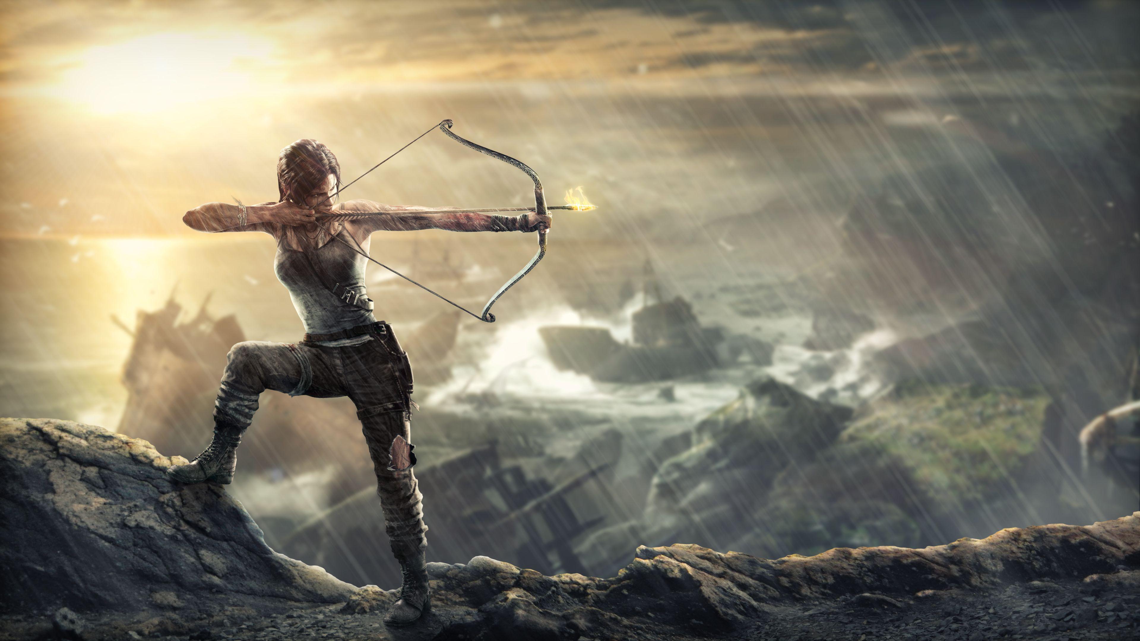 Wallpaper Tomb Raider, Lara Croft, HD, 4K, Games