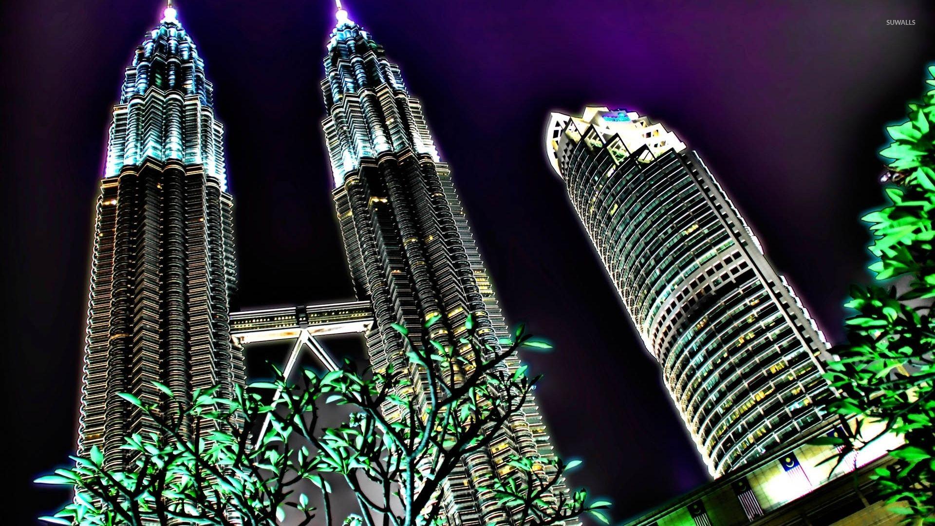 Petronas Towers in Kuala Lumpur wallpaper wallpaper