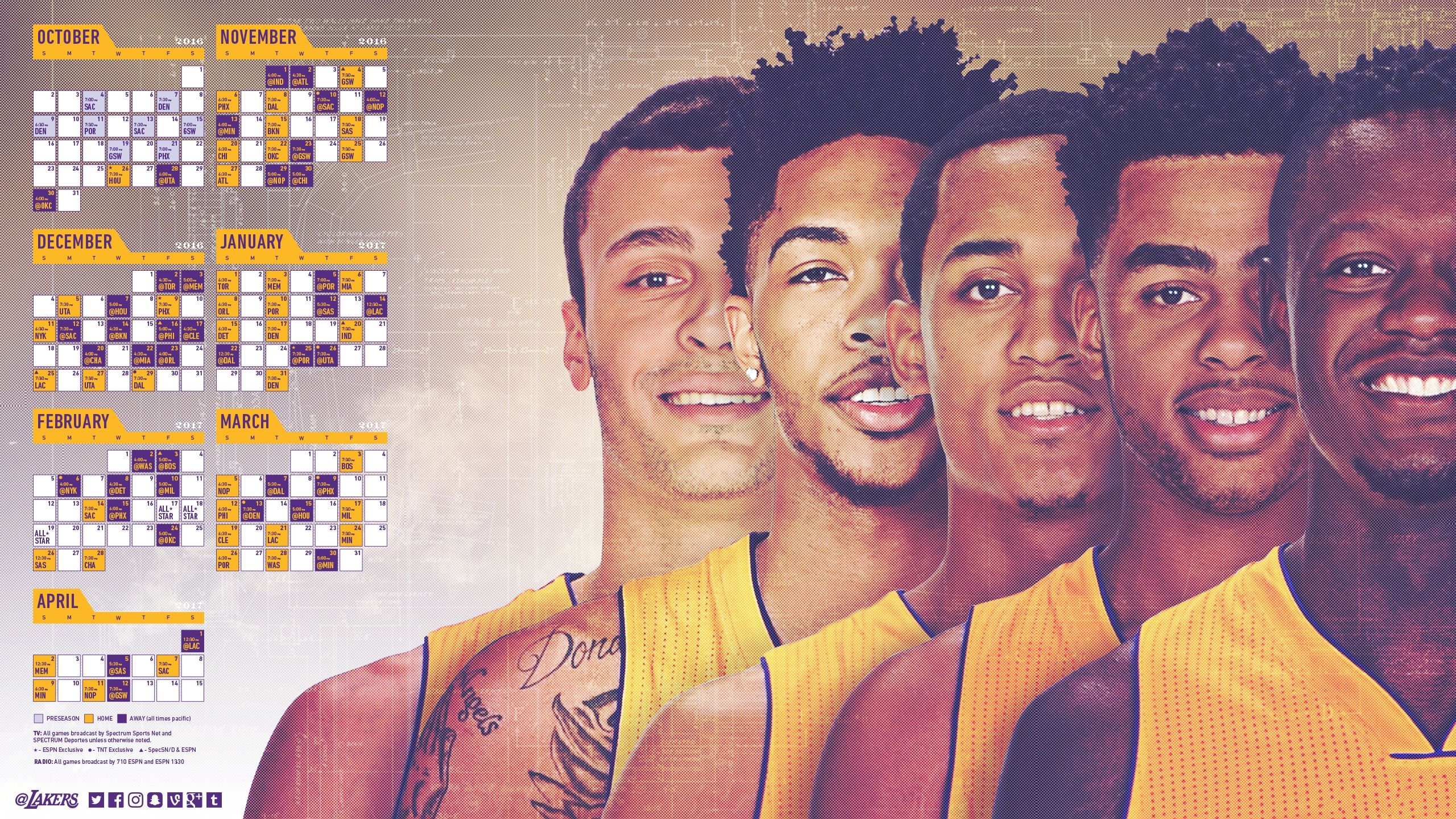 D'Angelo Russell HD Background