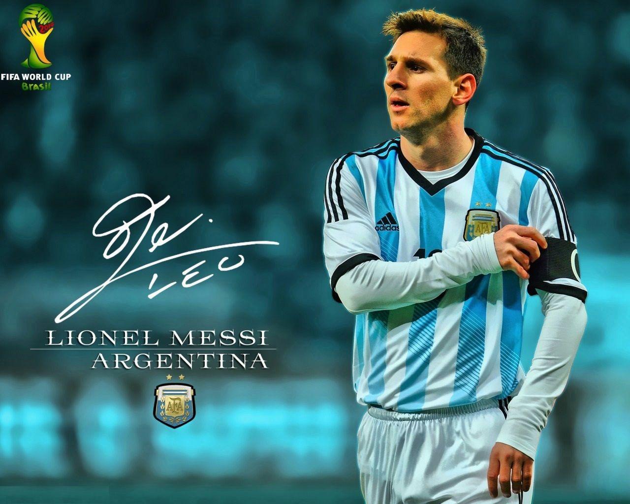 Wallpaper Messi 2014ón Argentina