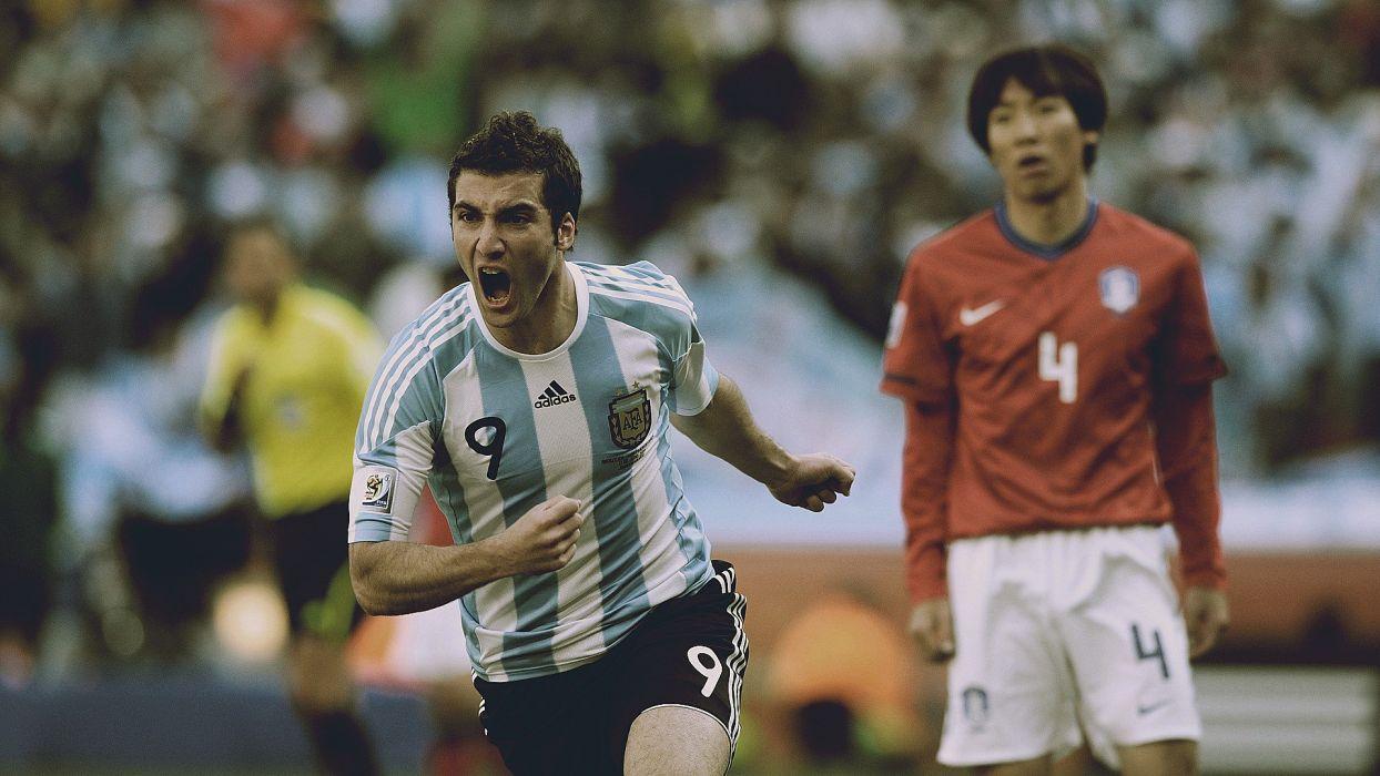 Argentina National Football Team Gonzalo HiguaAIA wallpaper