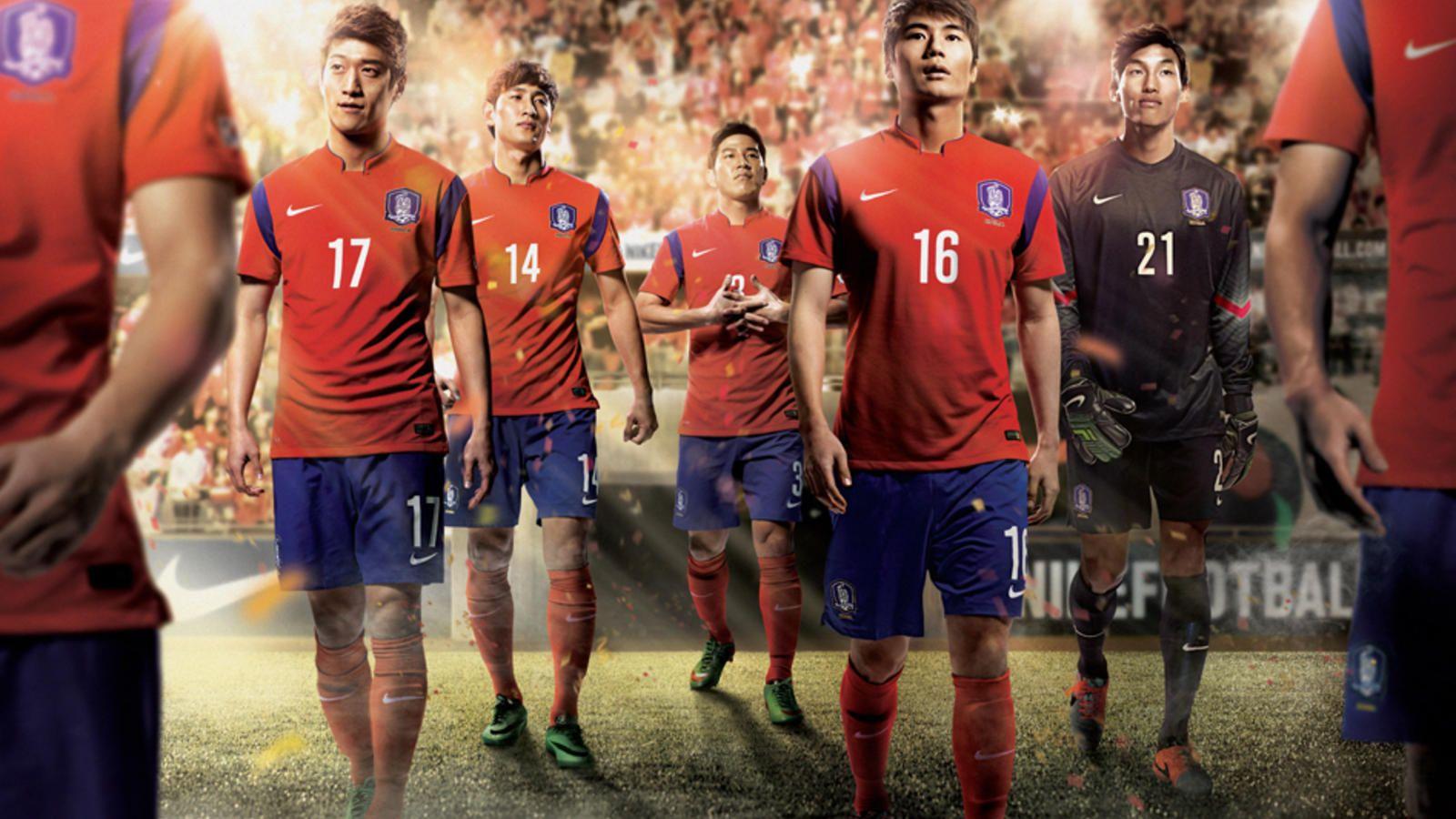 Nike Football Unveils 2014 Korea National Team Kit