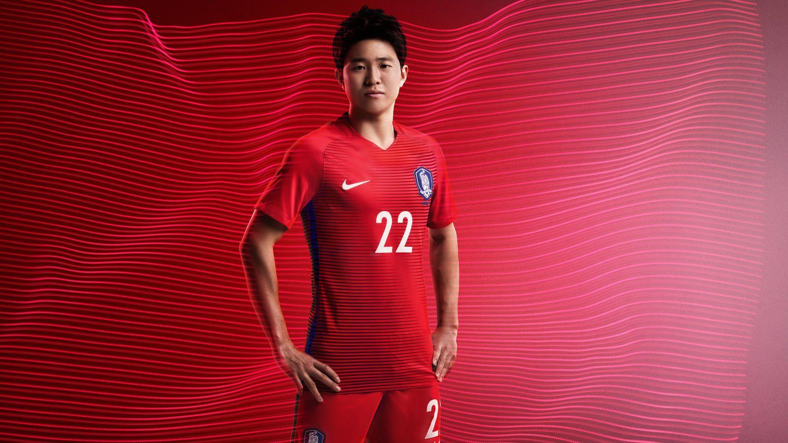 South Korea 2016 National Football Kits
