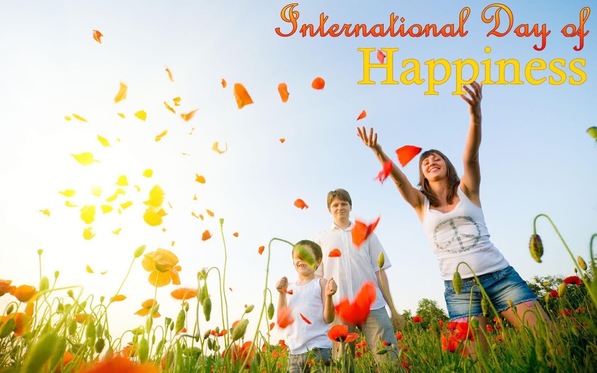 International Day Of Happiness March 20th HD Wallpaper