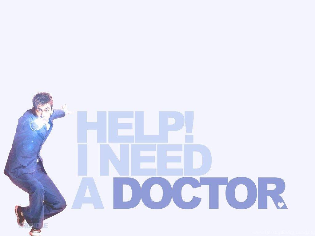David Tennant Typography Doctor Who Tenth Doctor Wallpaper