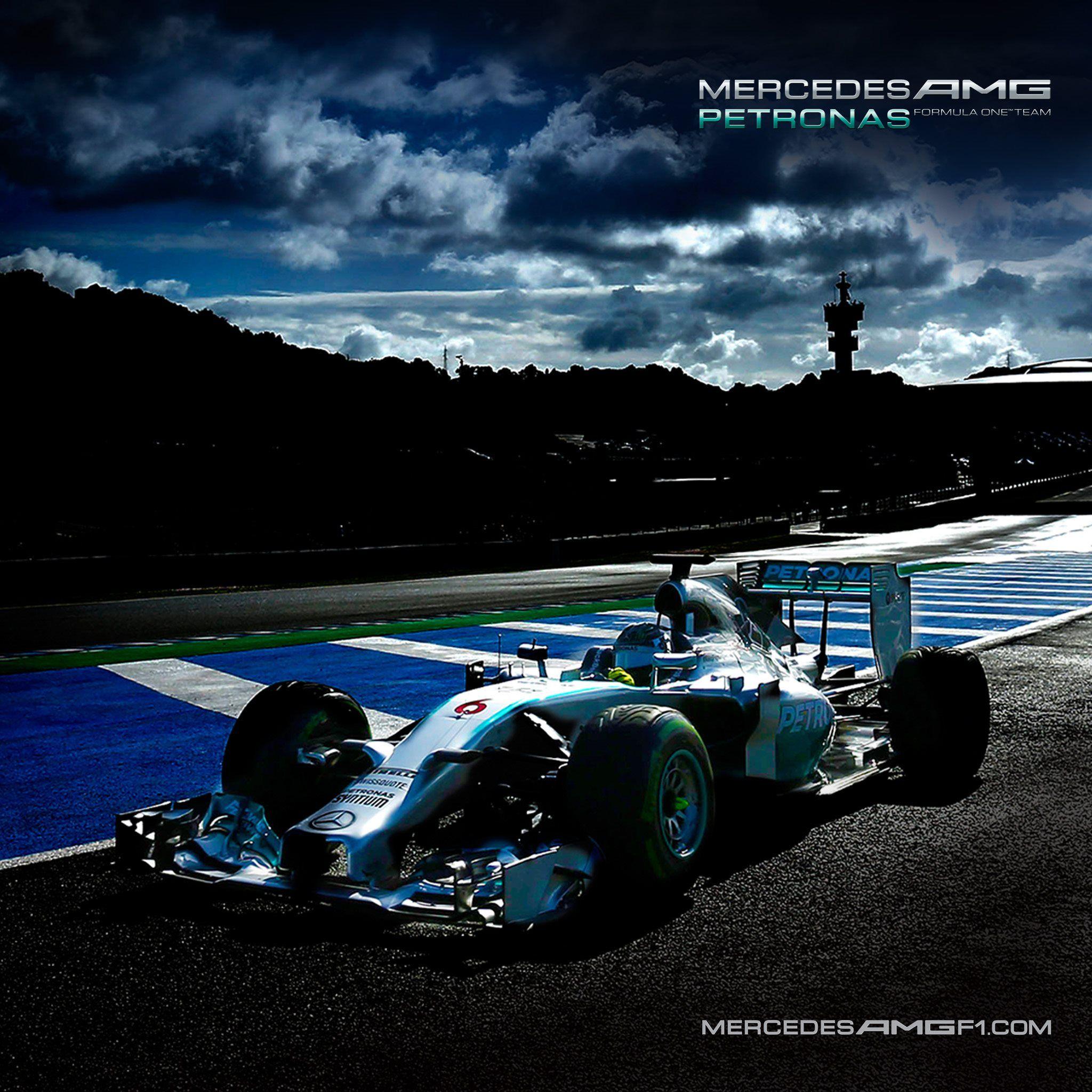 Mercedes AMG Petronas F1 HD Wallpaper. 4K Wallpaper. F1