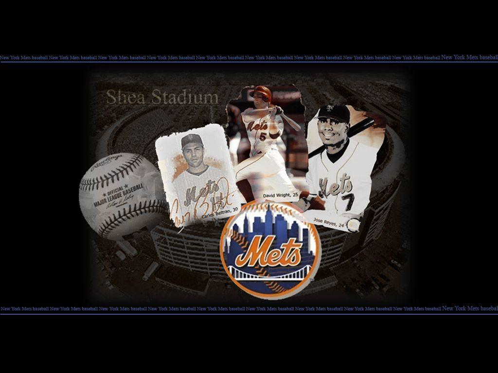 NY Mets Logo Wallpaper
