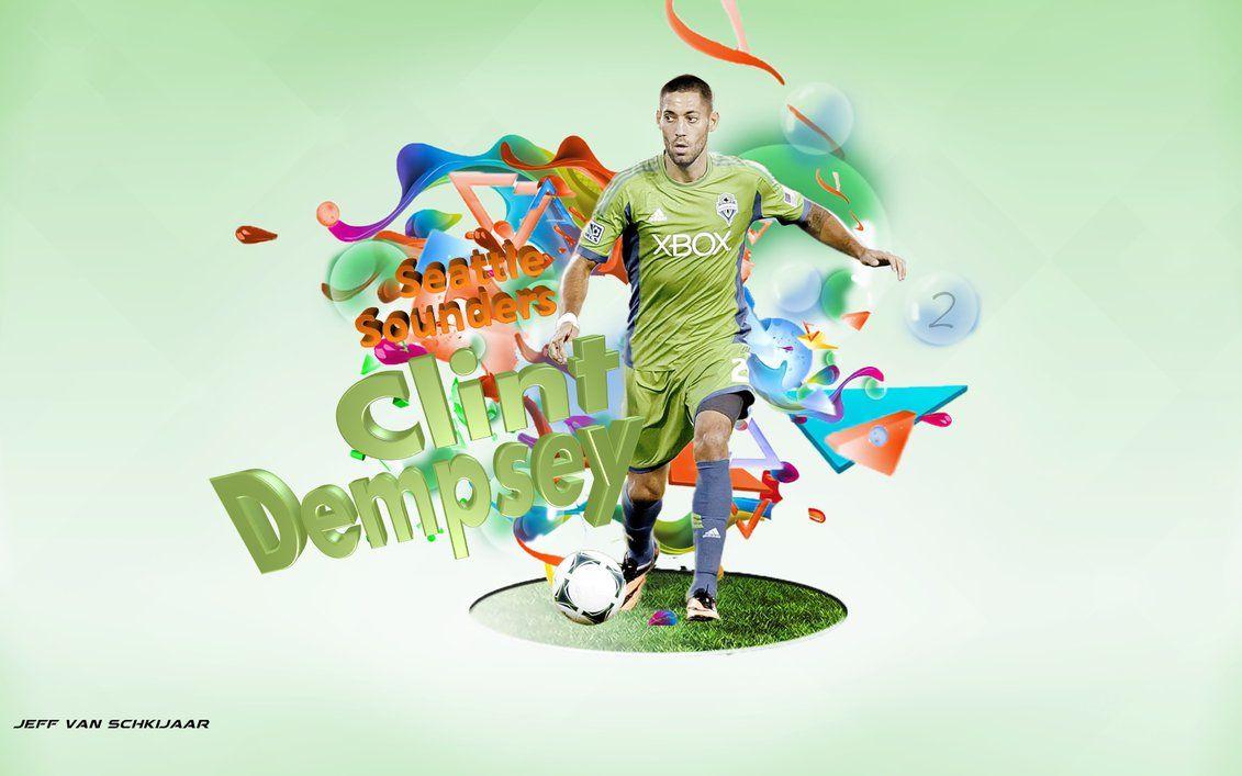 Clint Dempsey Seattle Sounders 2013 14 By Jeffery10. Futbol