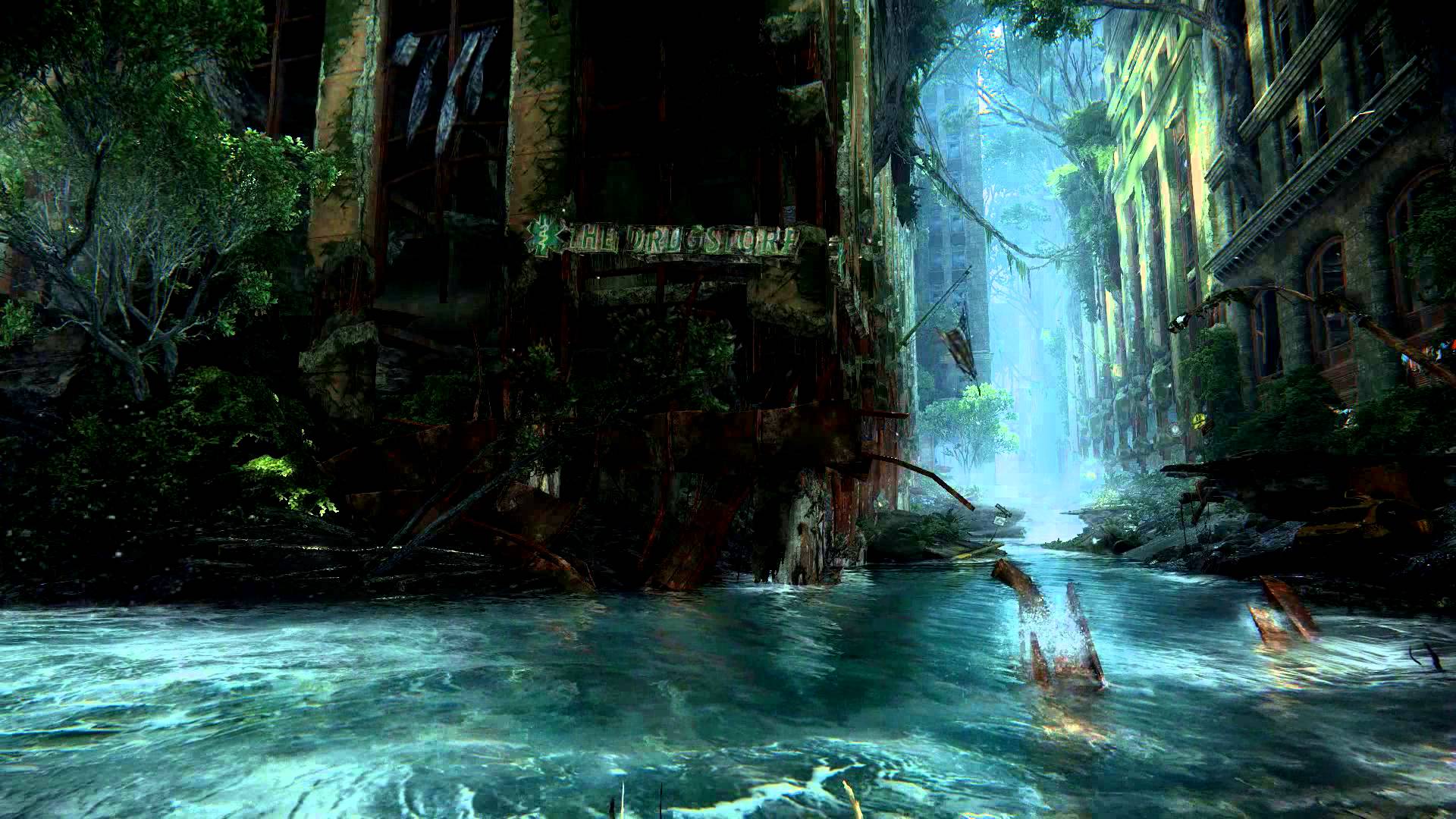Crysis 3 Running Water 2 Video Desktop Wallpaper