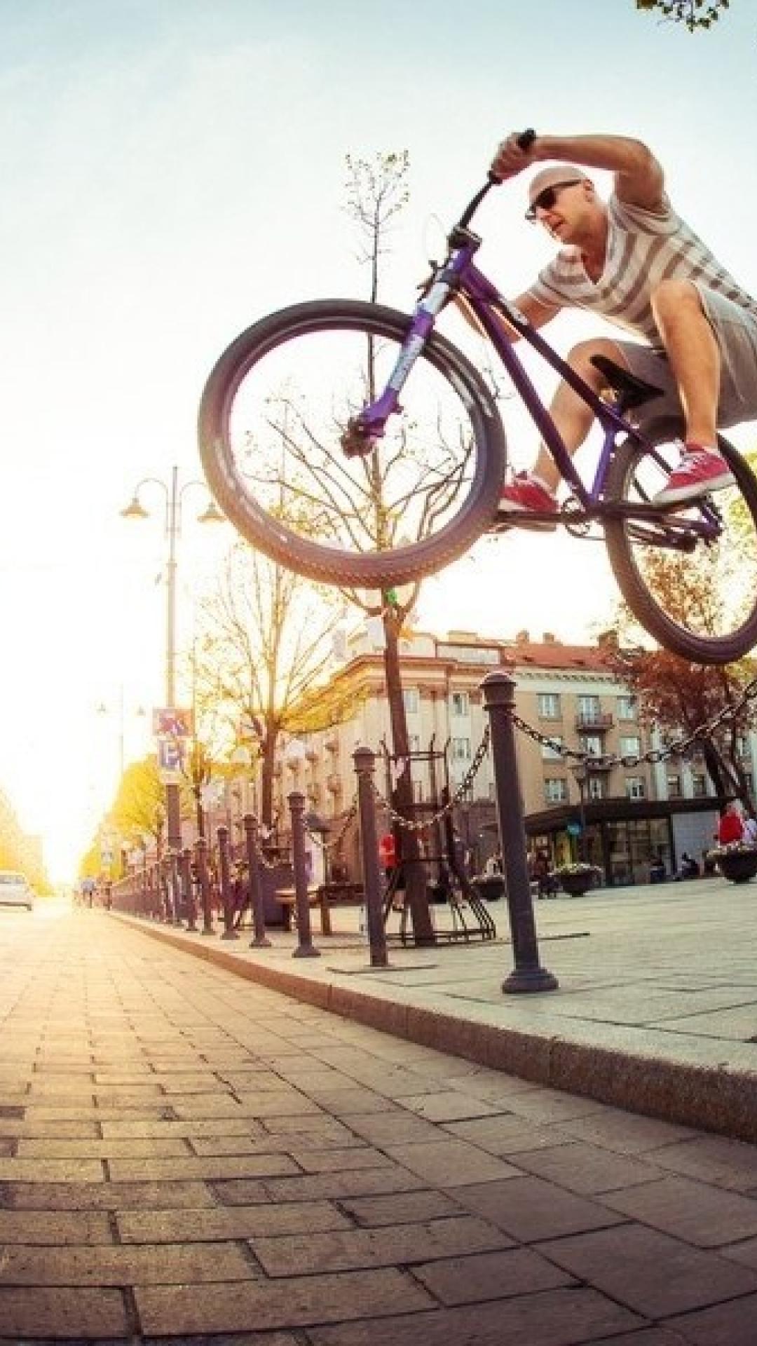 Sun bicycles bmx stunts street wallpaper