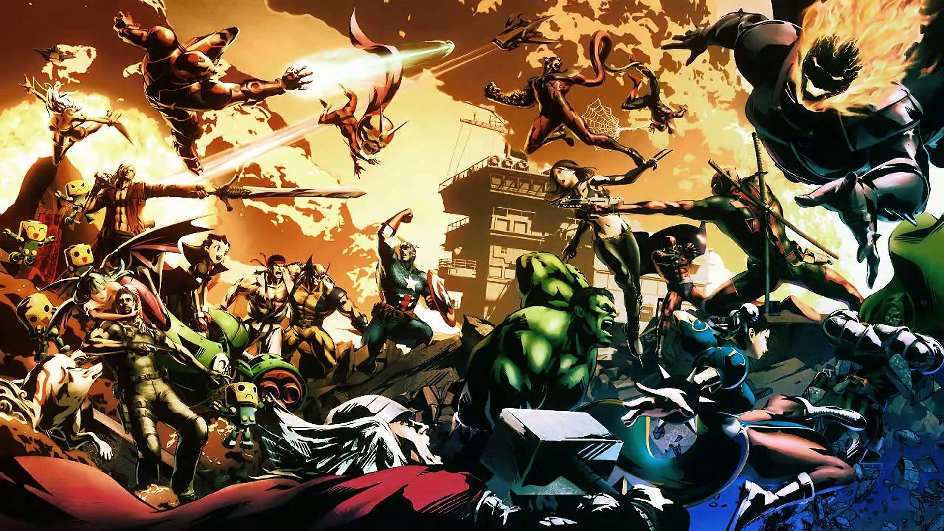 Ultimate Marvel vs. Capcom 3 wallpaper HD. Gaming Wallpaper HD