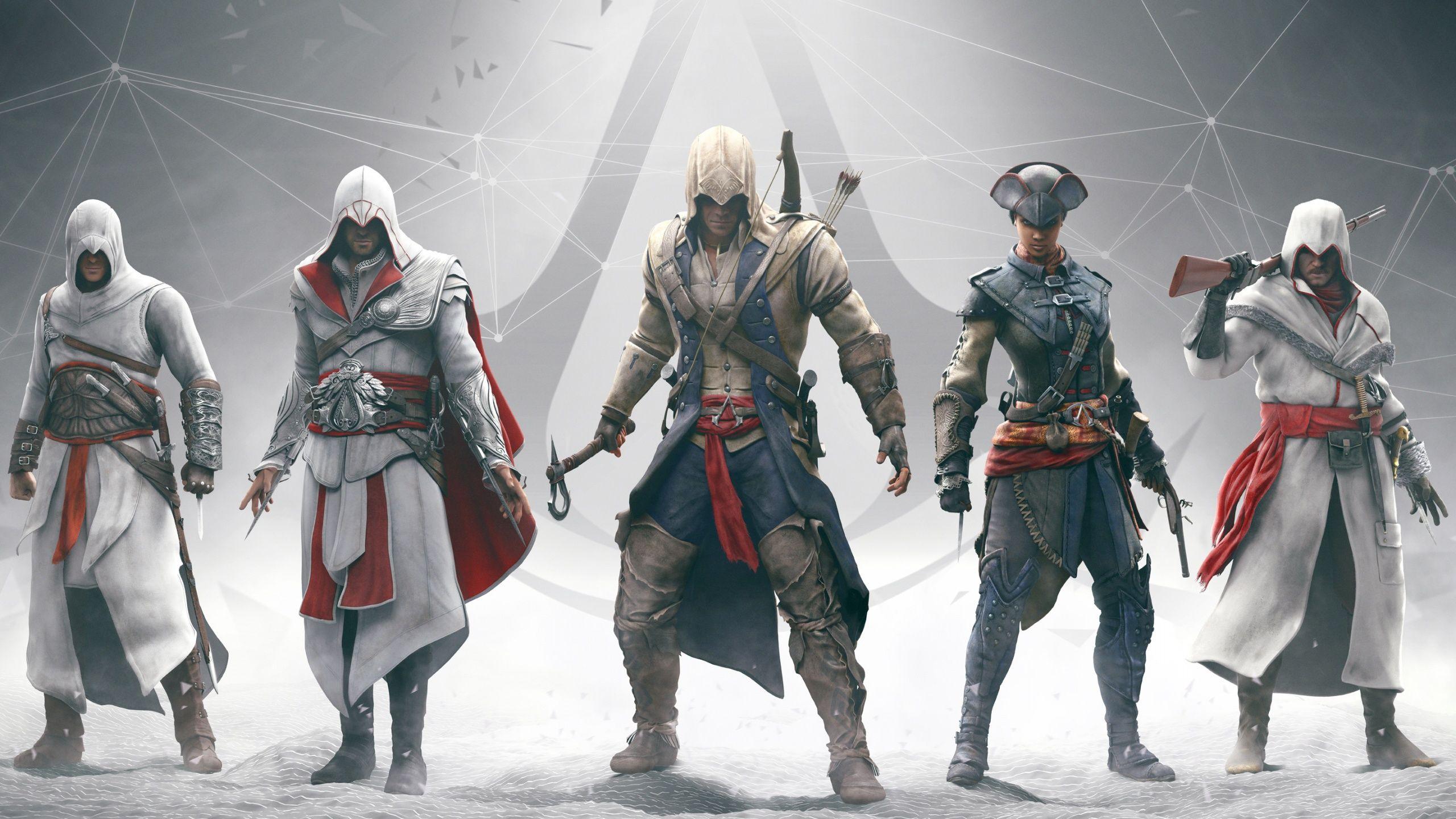 Assassins Creed IV Black Flag Characters Desktop Wallpaper