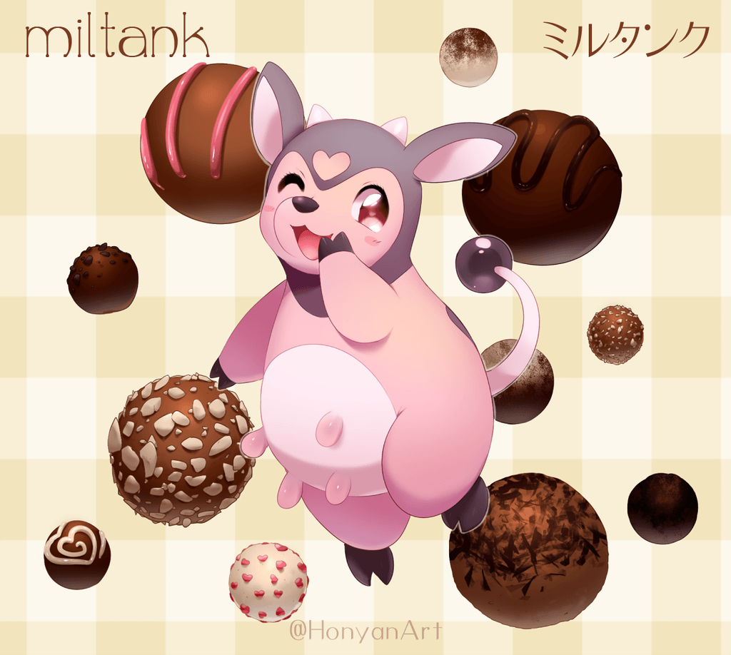 Miltank and Chocolate Truffles