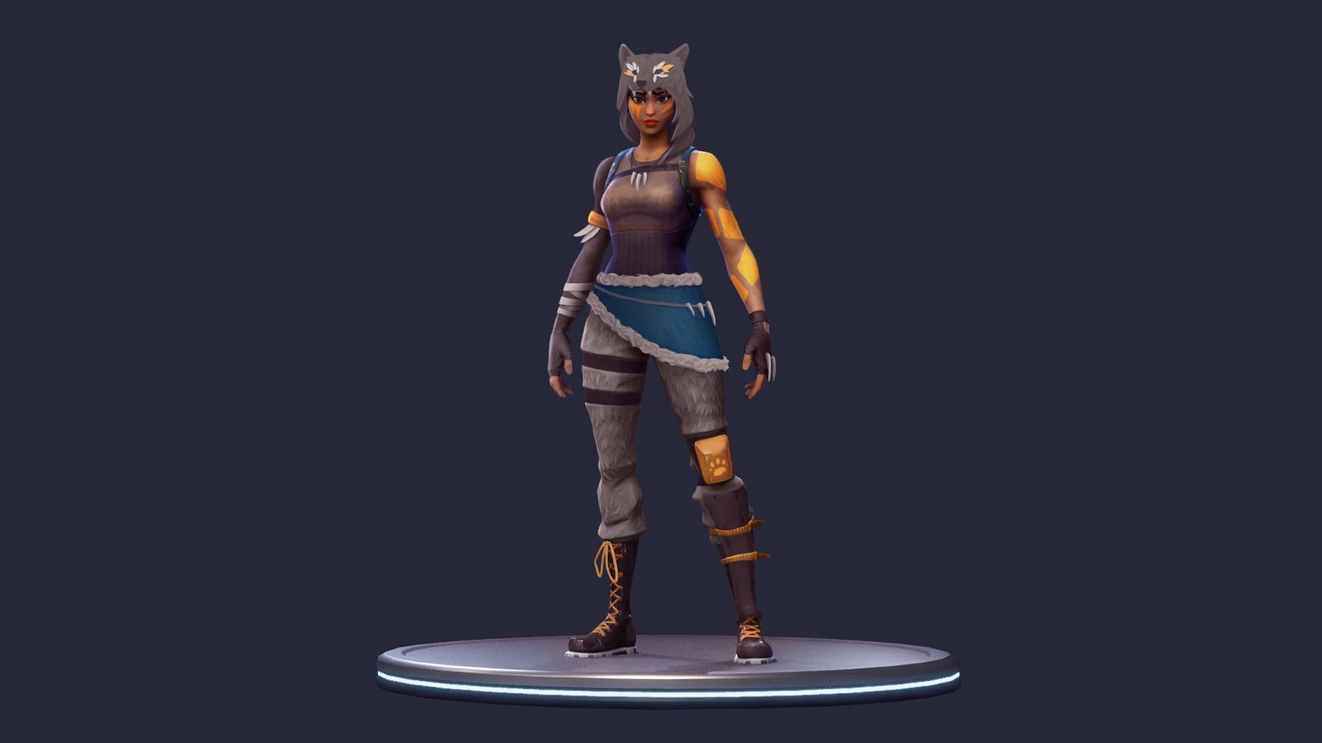 Wolf Skin concept for DK made by his lady. Please add epic!