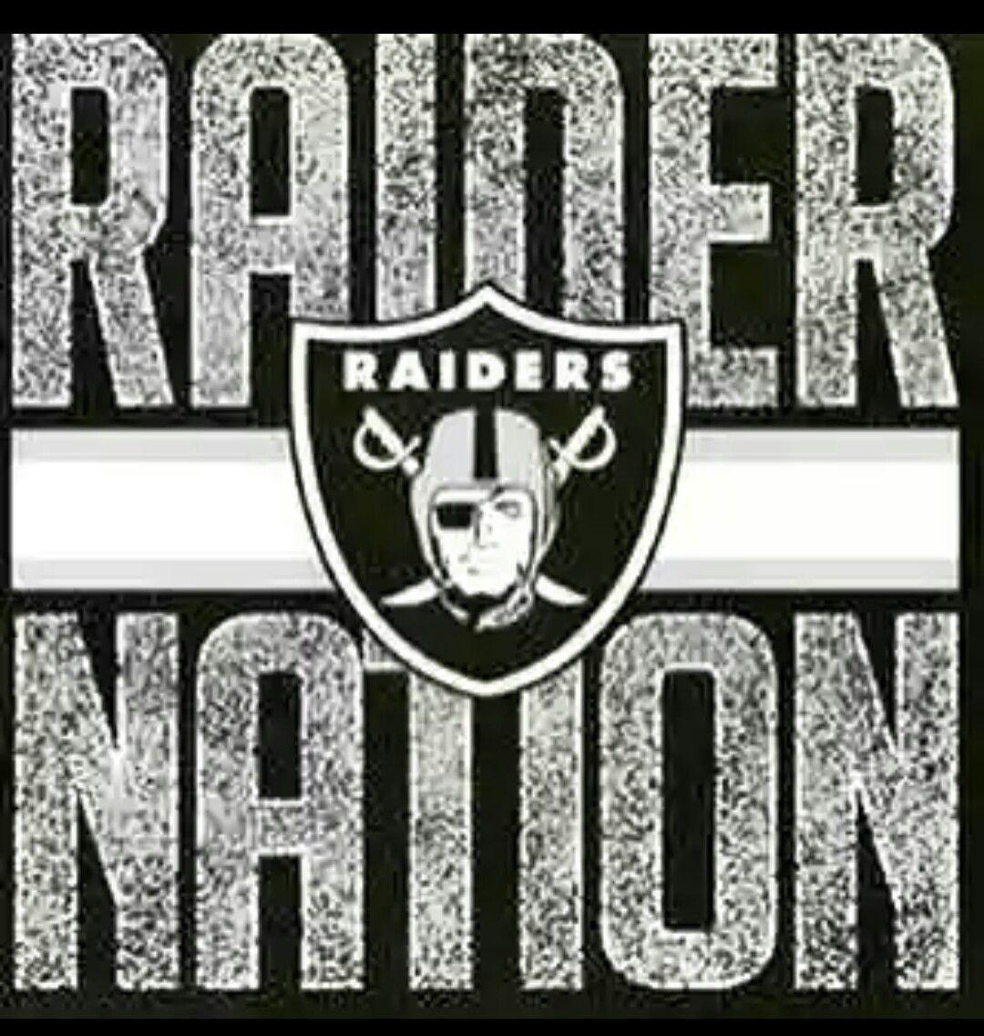 Only one Nation. Raider Nation!☝. Raider nation, Raiders, Raiders