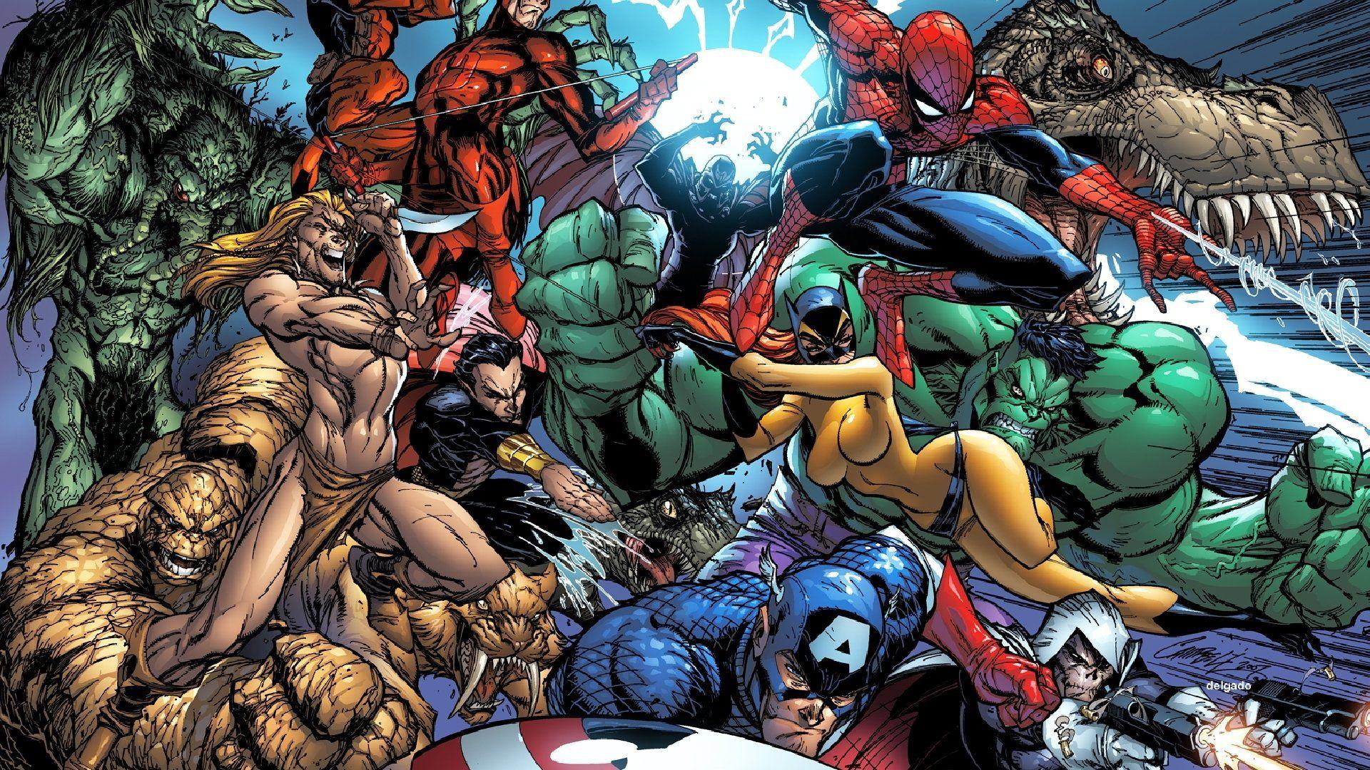 Marvel Comics HD Wallpaper