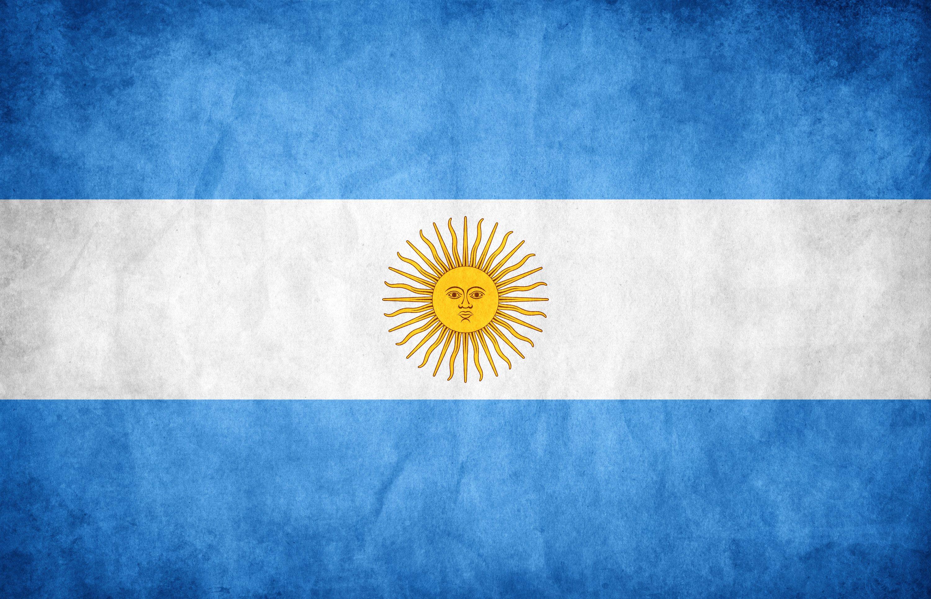 Flag Of Argentina HD Wallpaper