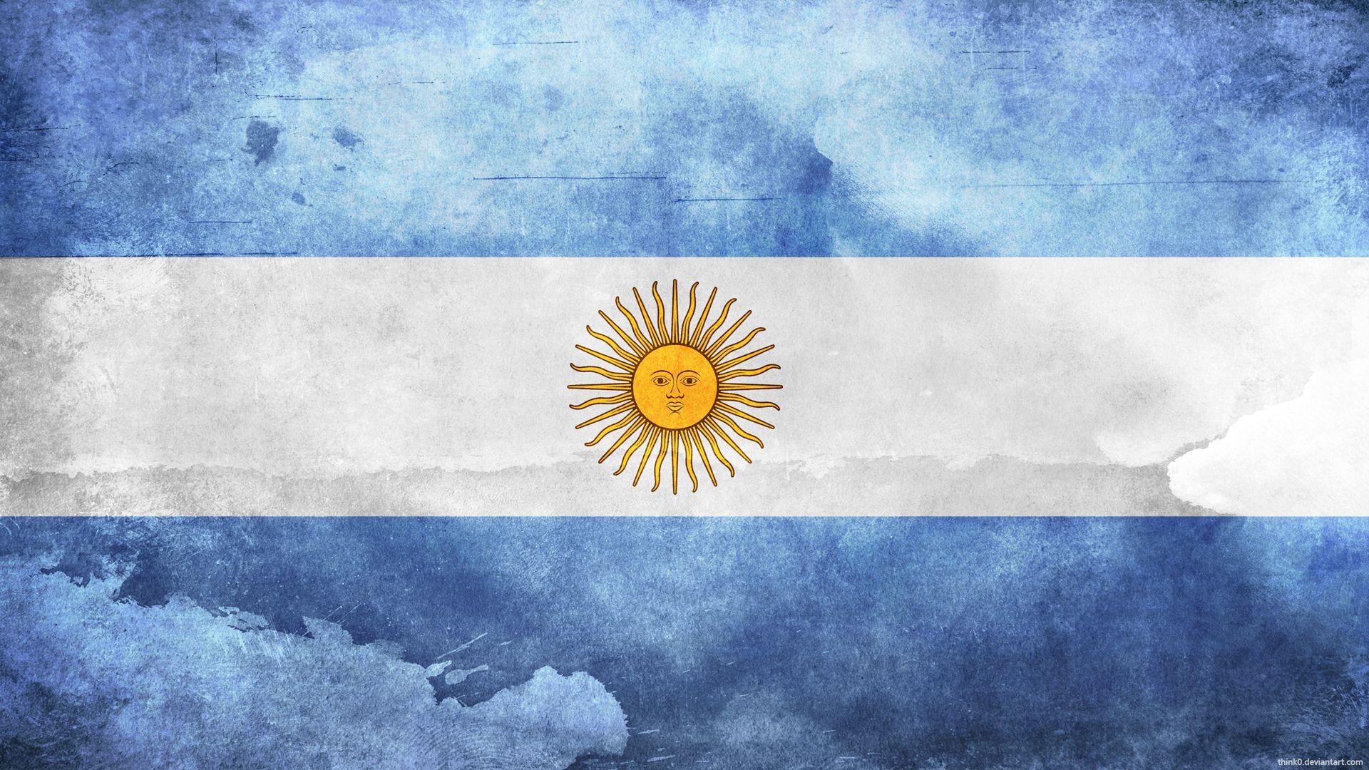 Argentina Flag Wallpaper Full HD