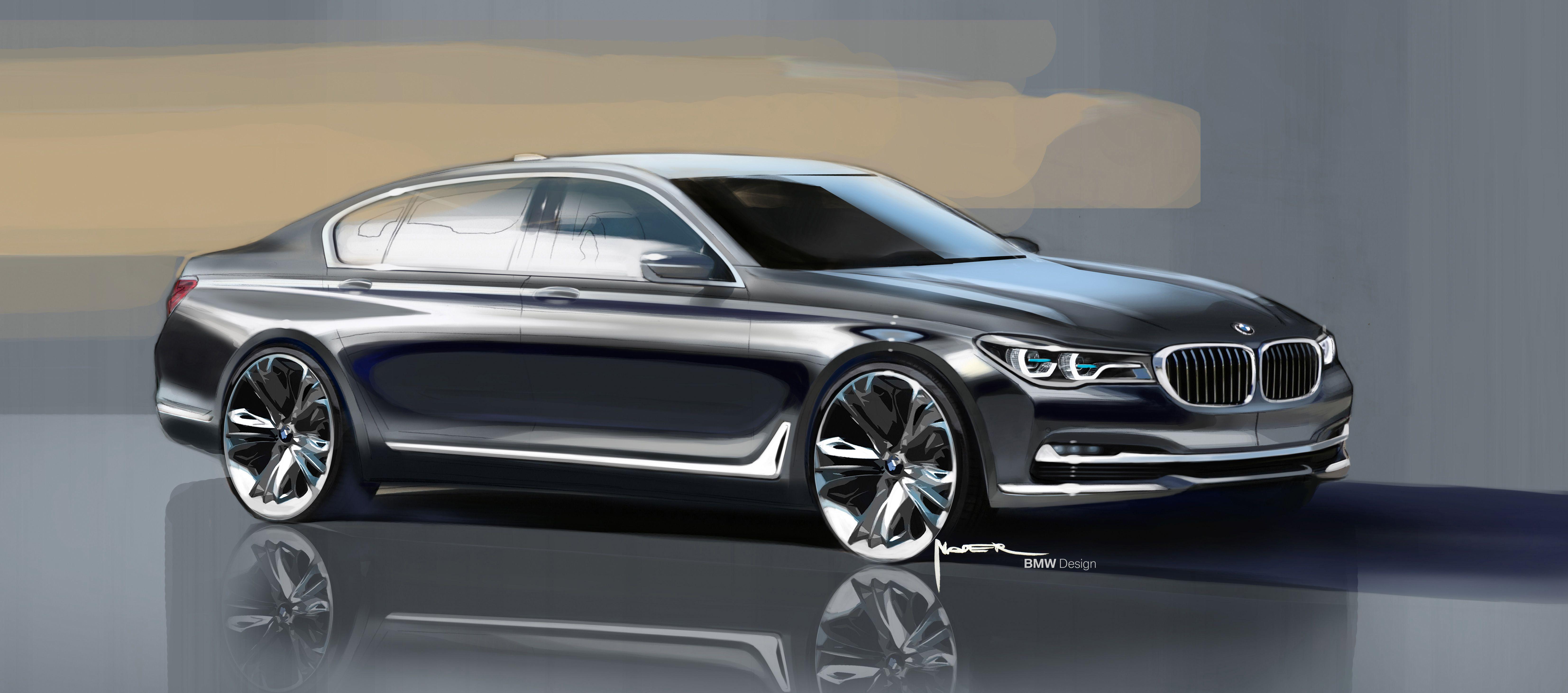 BMW 7 Series Wallpaper and Videos Want to Pull You Into a