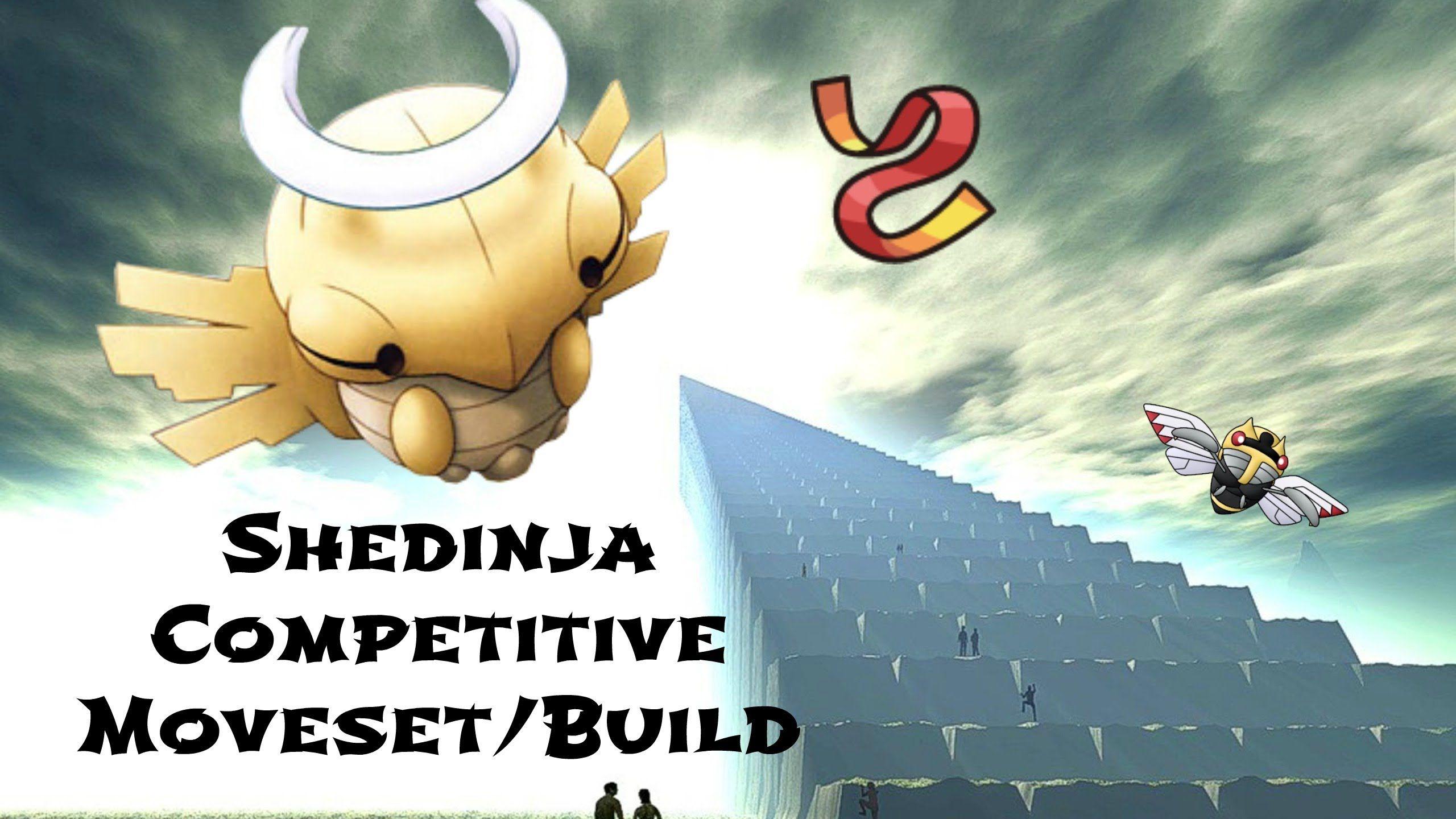 Shedinja Pokemon XY Competitive Moveset Build! Sash!