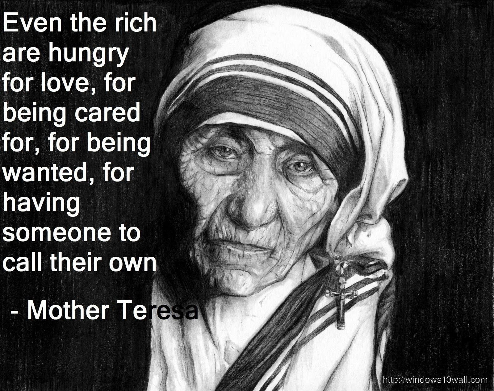 Best Mother Teresa Quotes HD Wallpaper 10 Wallpaper