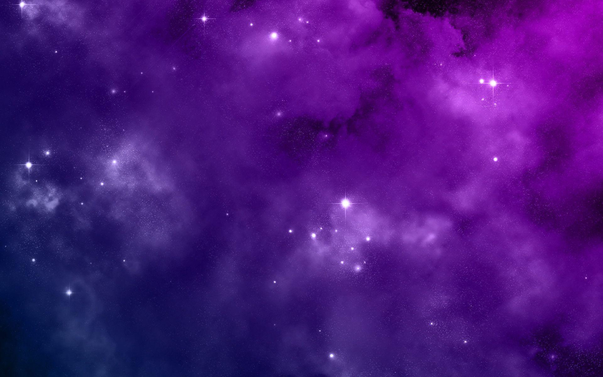 Purple Galaxy Tumblr Background