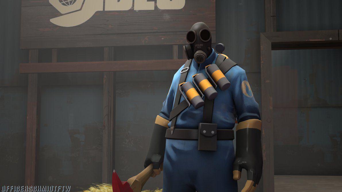 Tf2 Blu Pyro Wallpapers Wallpaper Cave