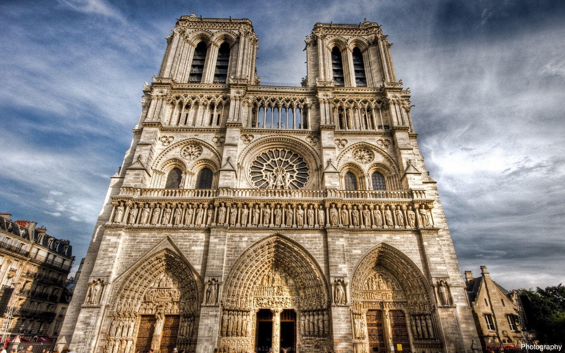 Notre Dame Cathed HD Wallpaper, Background Image