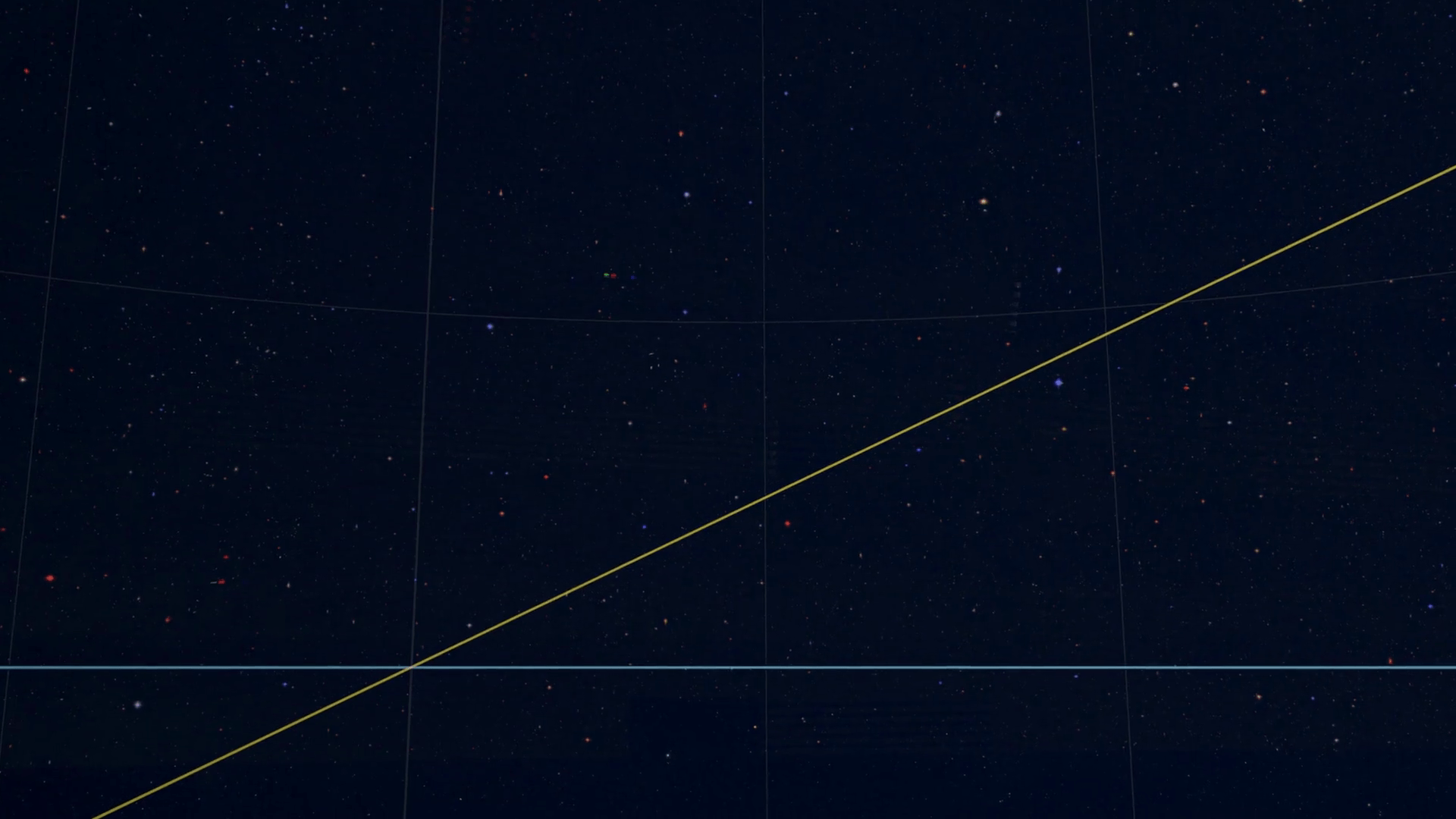 Constellation of Crux. Galaxy space imagery Motion Background