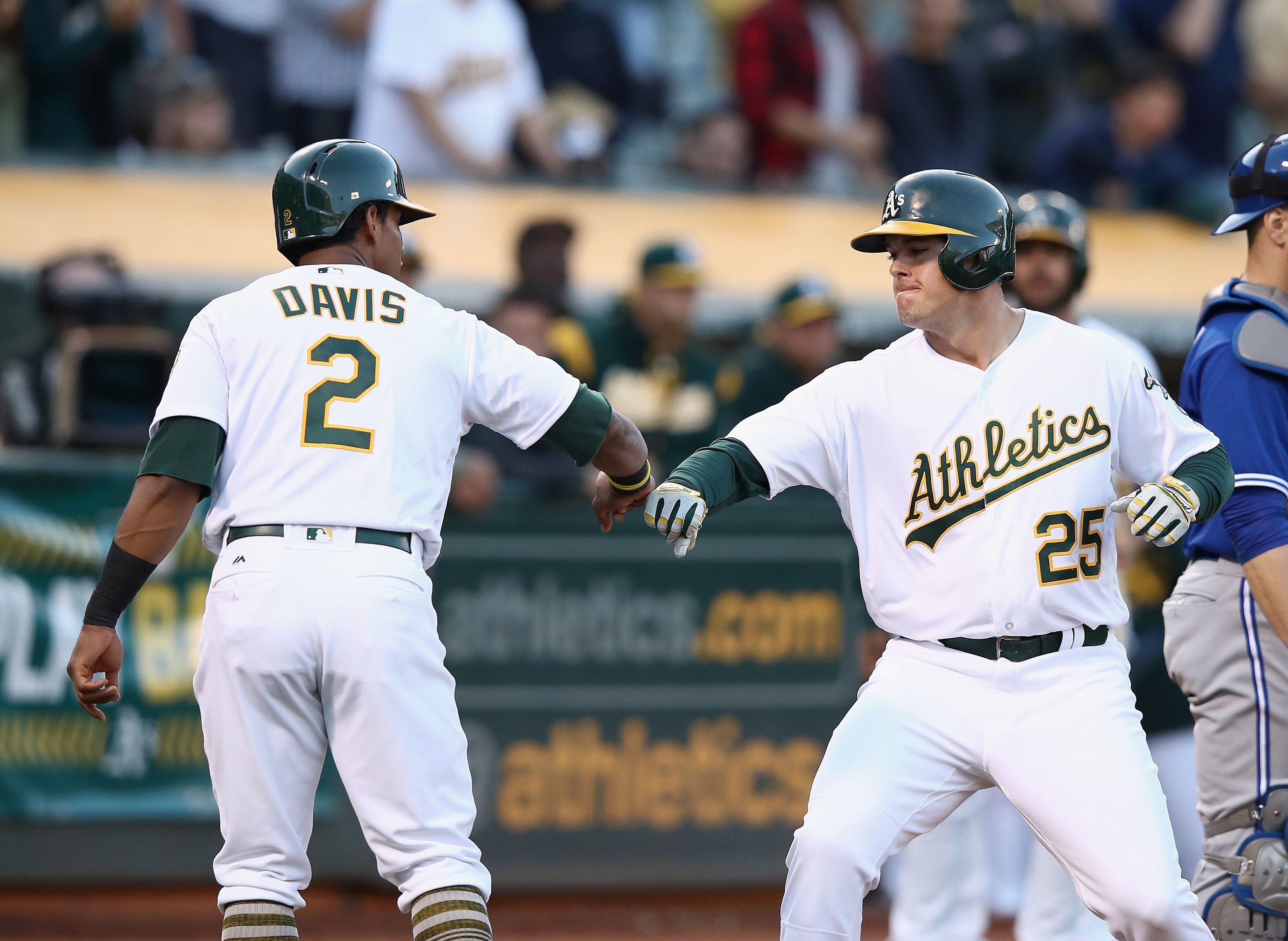 Oakland athletics the swinging as team banner