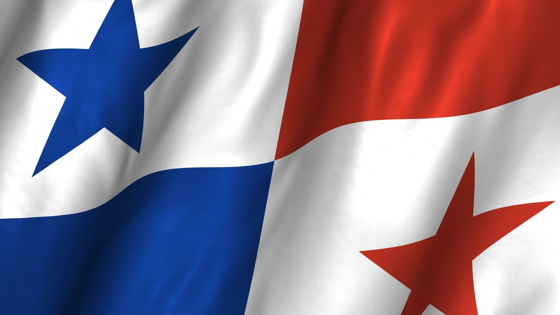 Panama Waving Flag HD & 4K Stock Footage