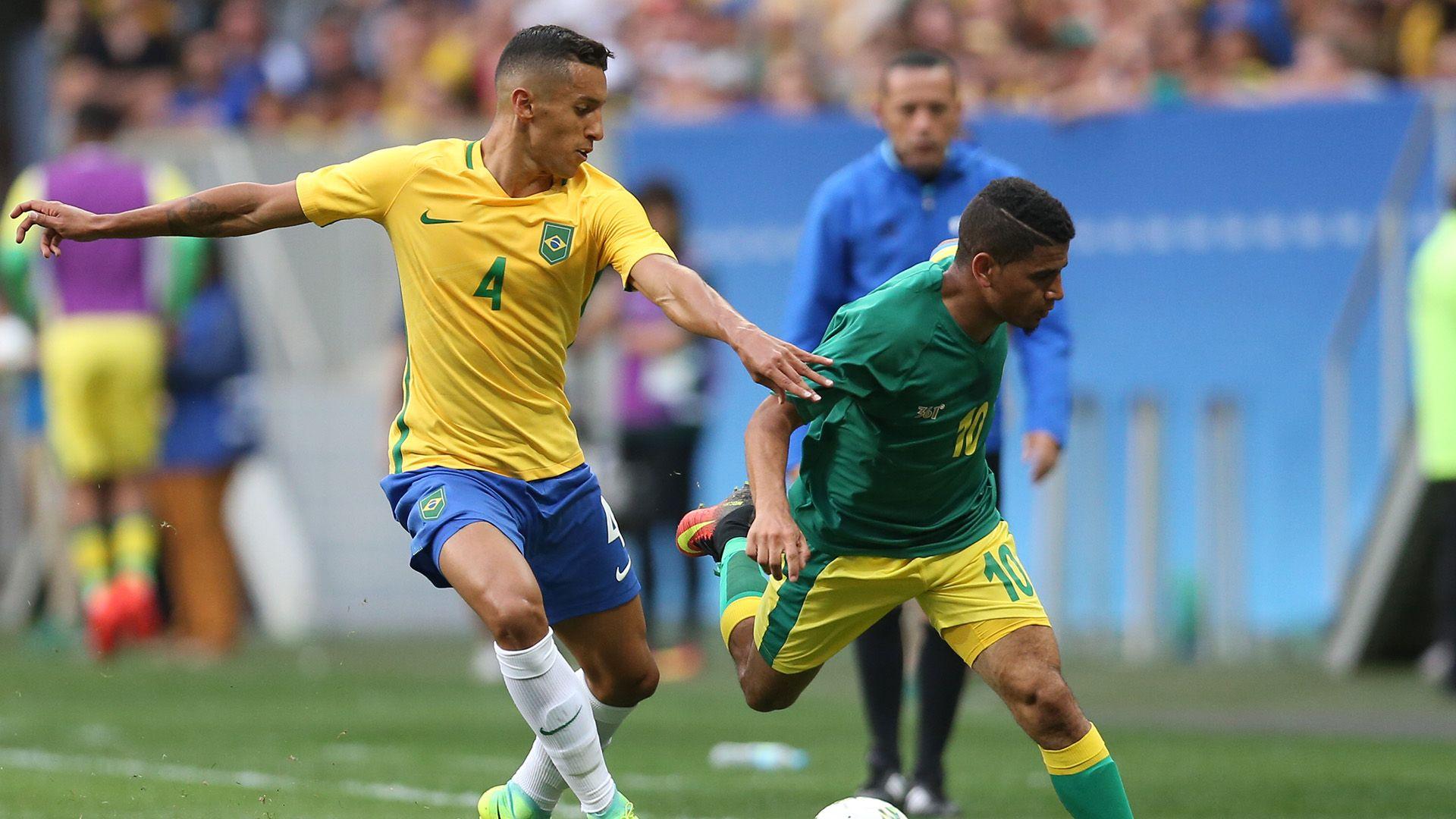 Guarding the gold: Marquinhos and Rodrigo Caio leading Brazil