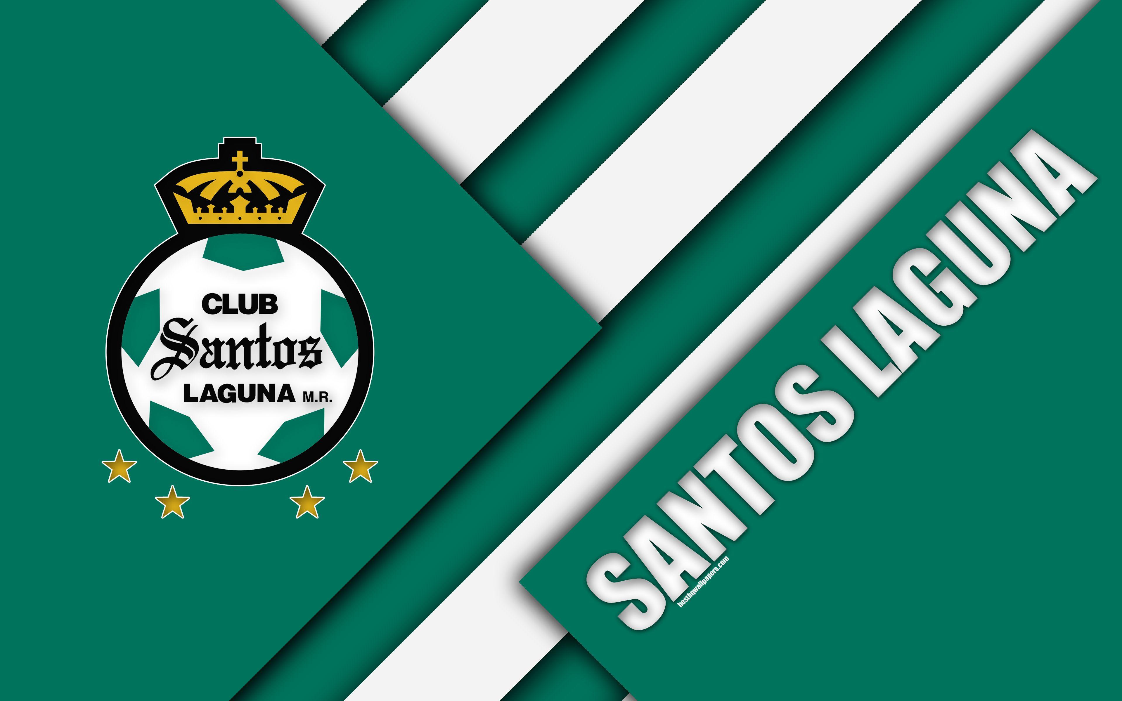 Download wallpaper Santos Laguna FC, 4k, Mexican Football Club