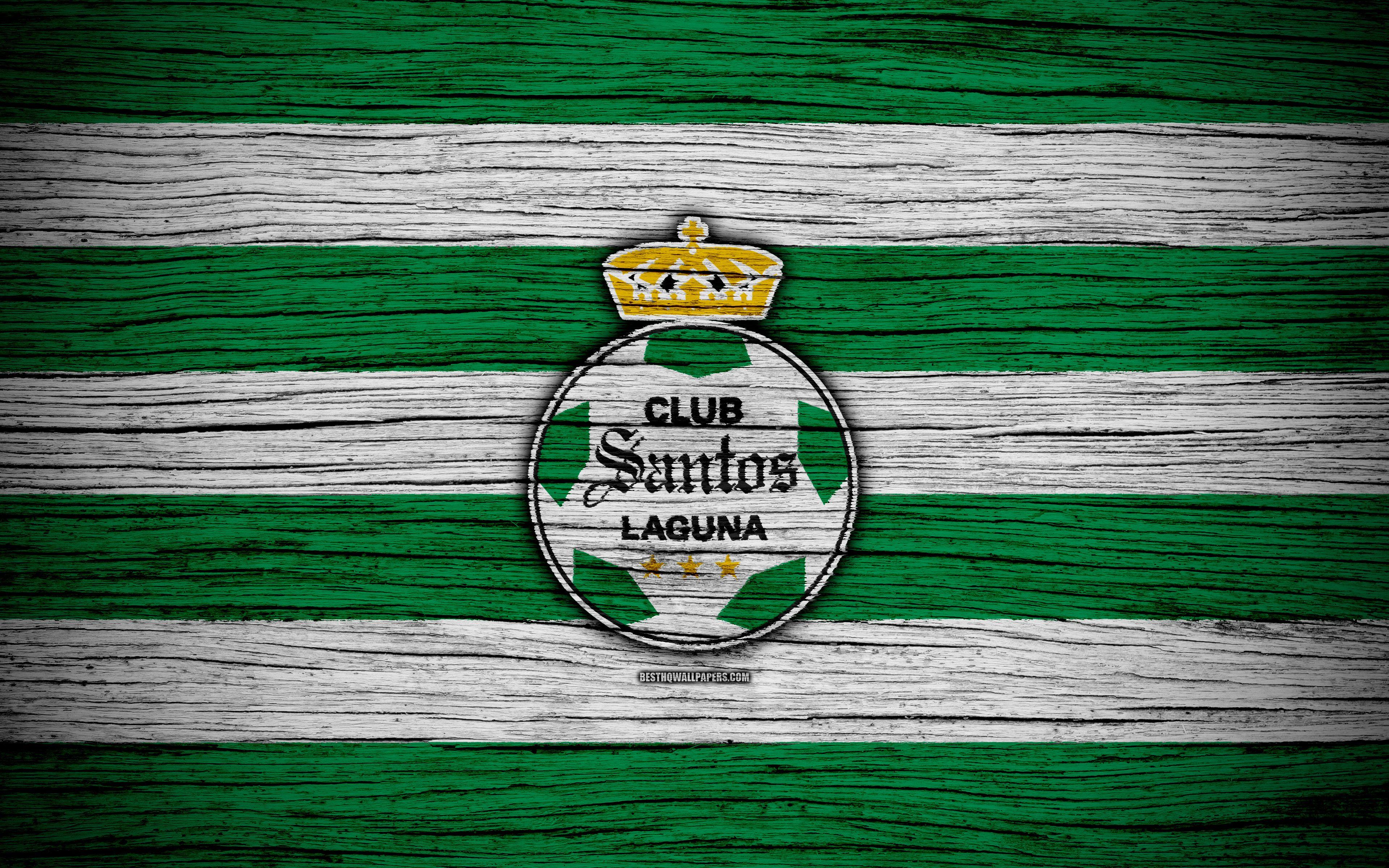 Download wallpaper Santos Laguna FC, 4k, Liga MX, football, Primera