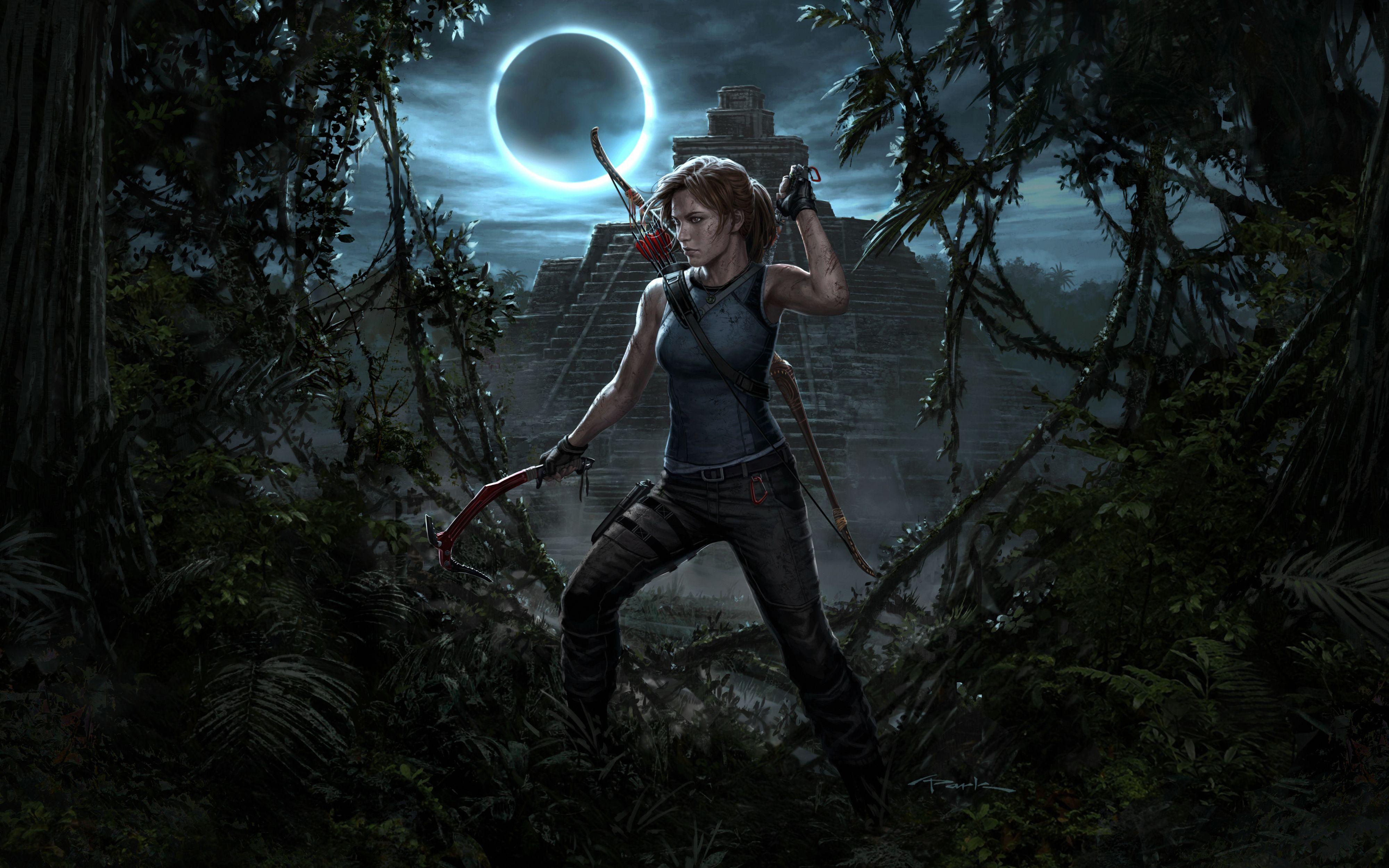 Shadow of the Tomb Raider Lara Croft Wallpaper