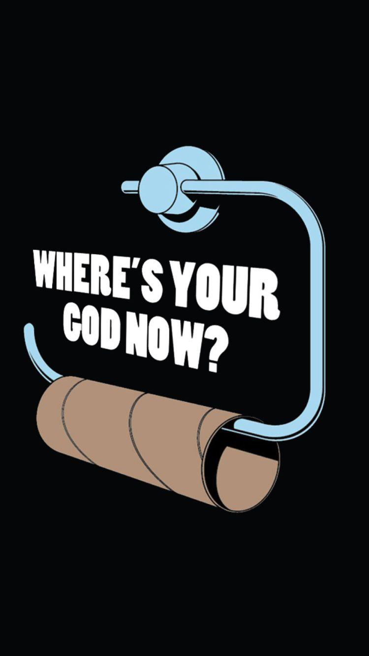 Toilet Paper to see more funny homescreen jokes wallpaper