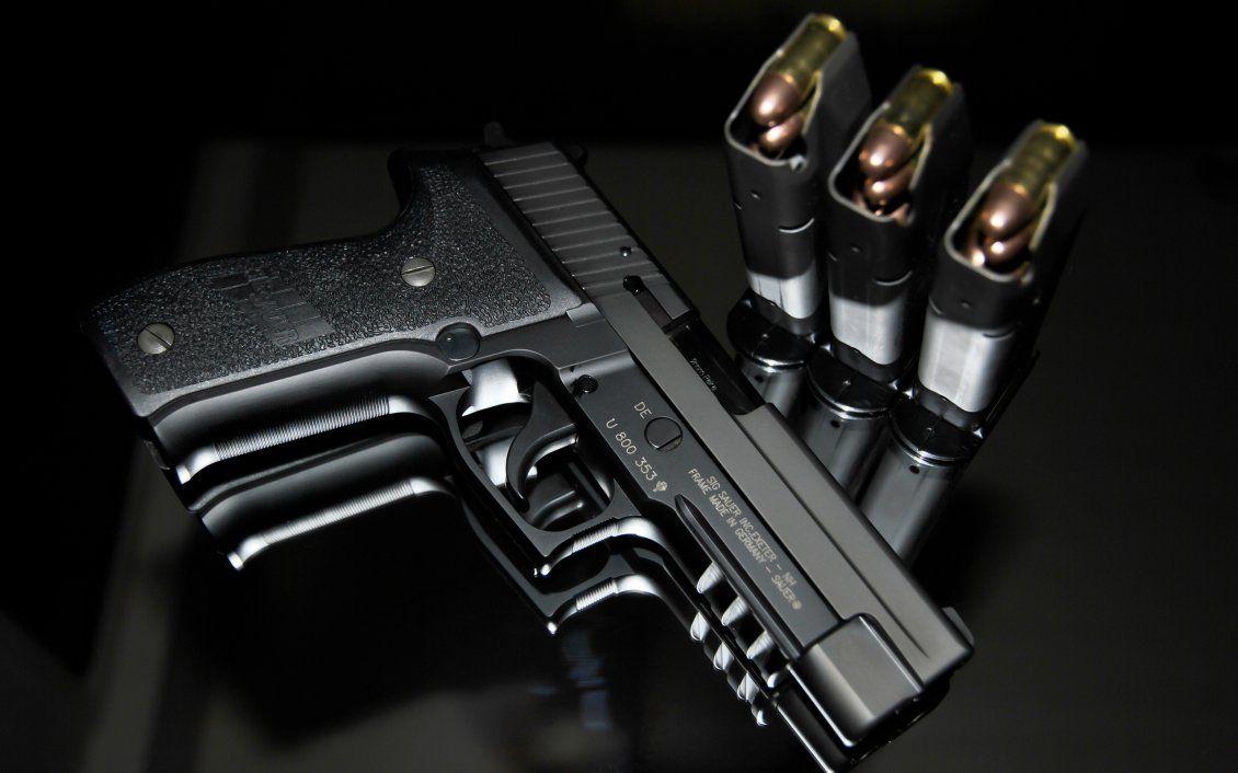 Sig Sauer Pistol Wallpaper and Background Image