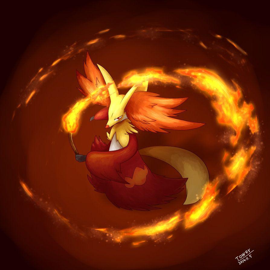 Delphox By Tower The Chao