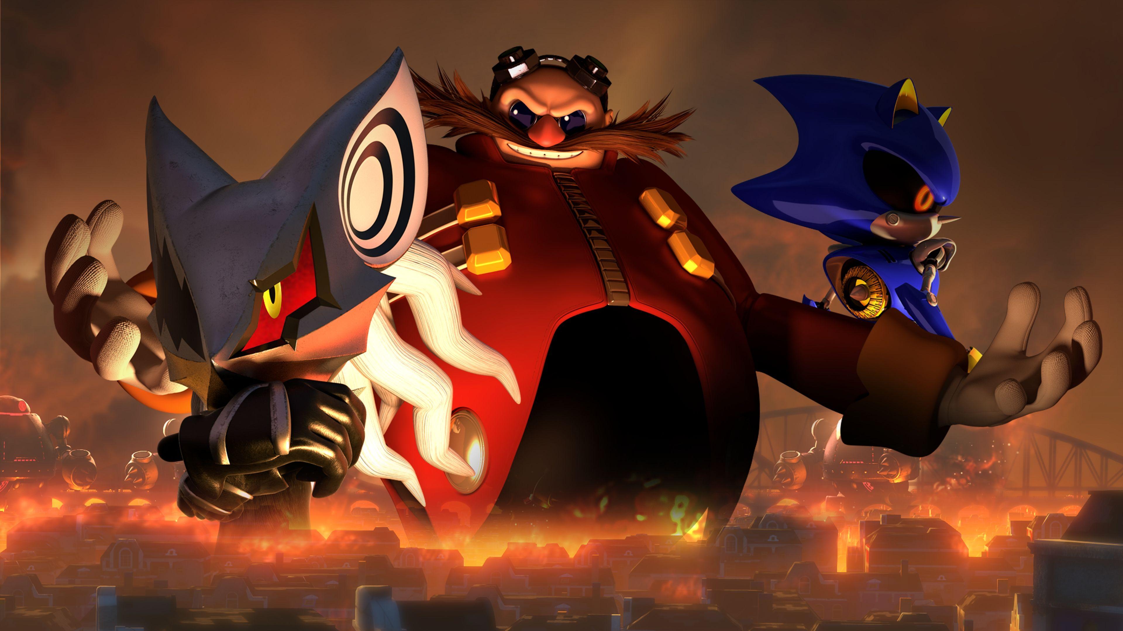 Sonic The Hedgehog Vs Dr Eggman