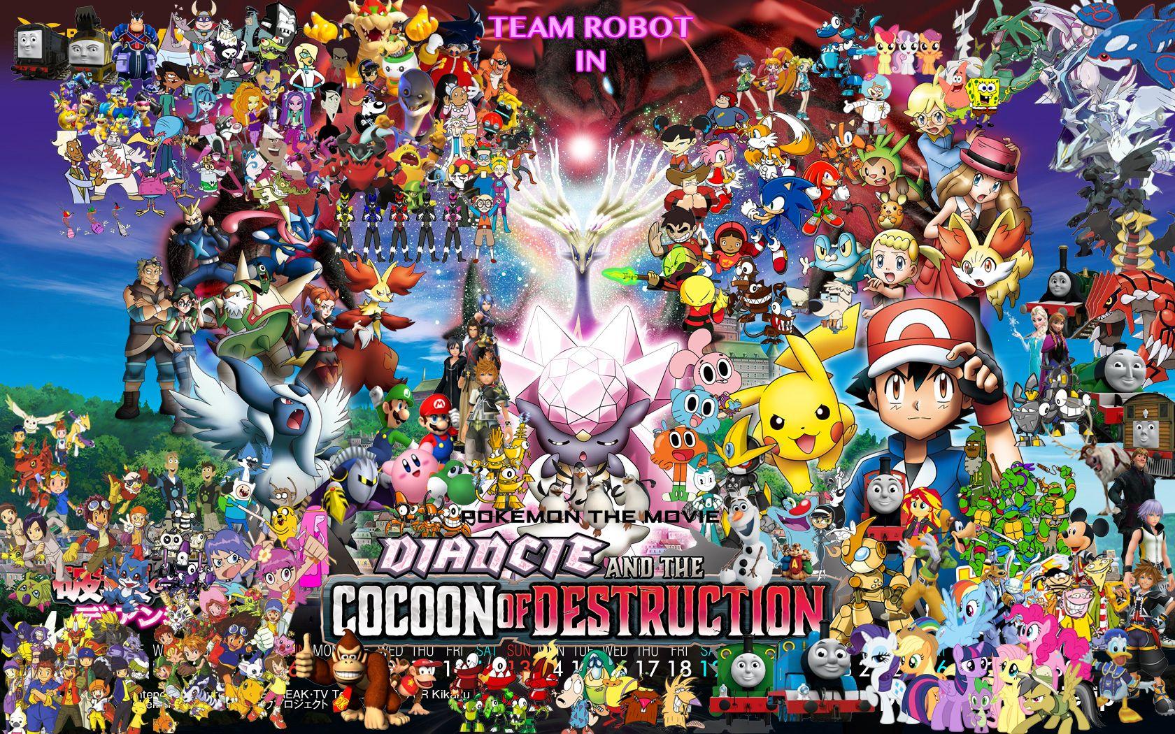 Team Robot in Pokemon: Diancie & The Cocoon of Destruction. Pooh's