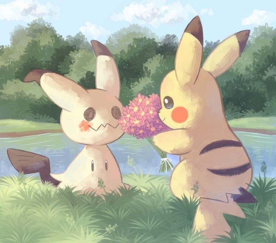 Pokémon image Pikachu X Mimikyu HD wallpaper and background photo