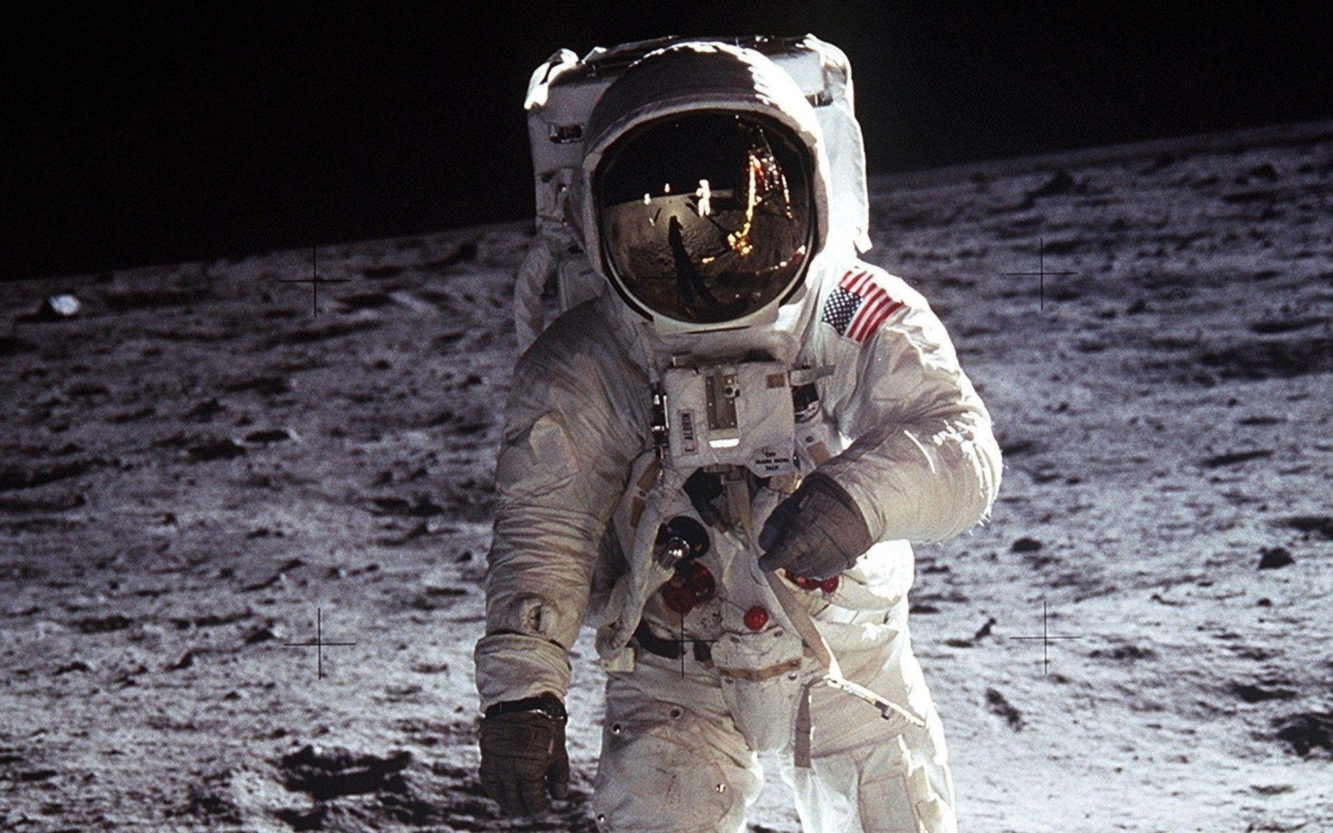 Neil Armstrong, moon, Apollo 11 (1920x1200px)