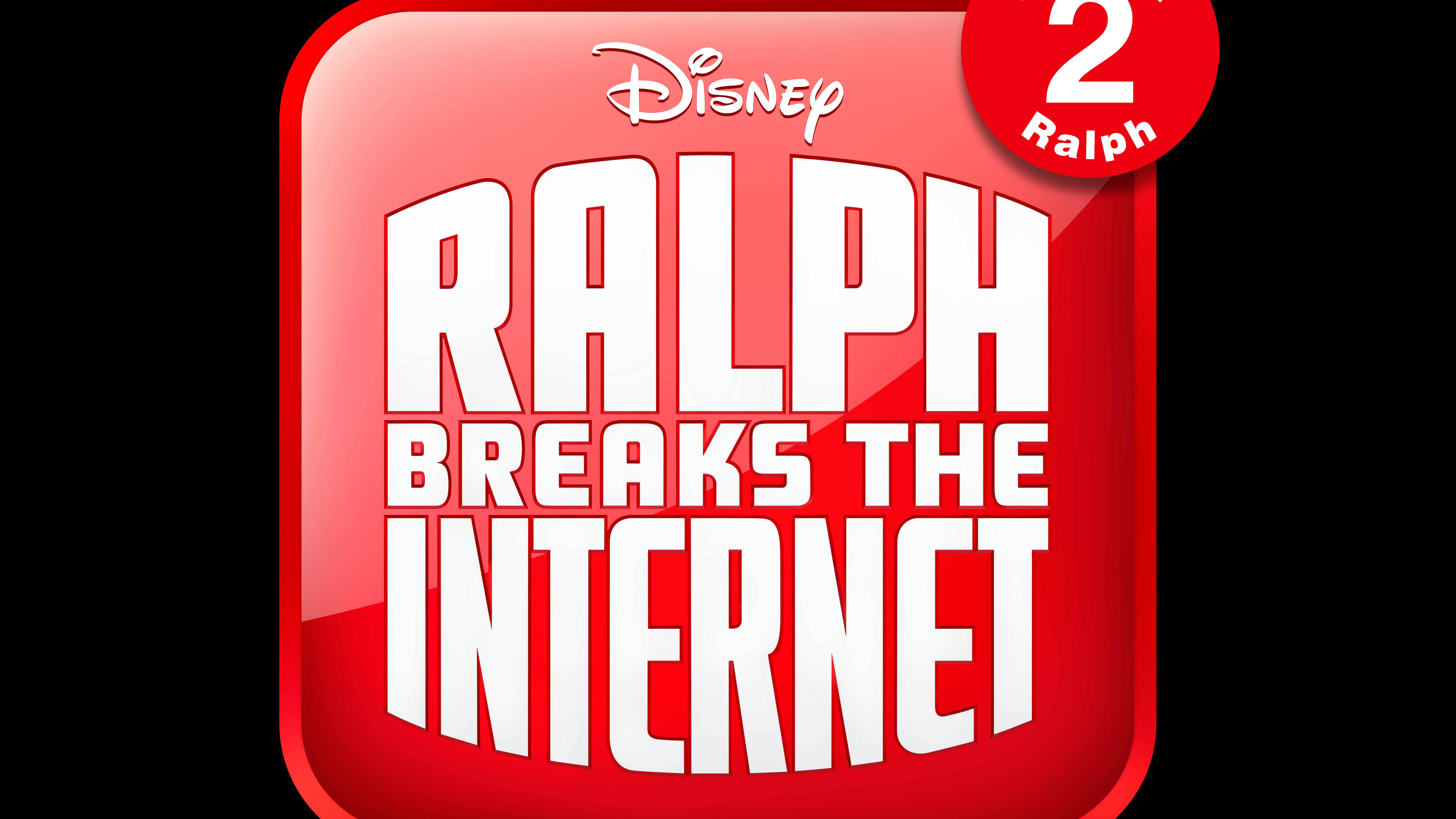 Ralph Breaks The Internet Wreck It Ralph 2 12k Logo 8k HD