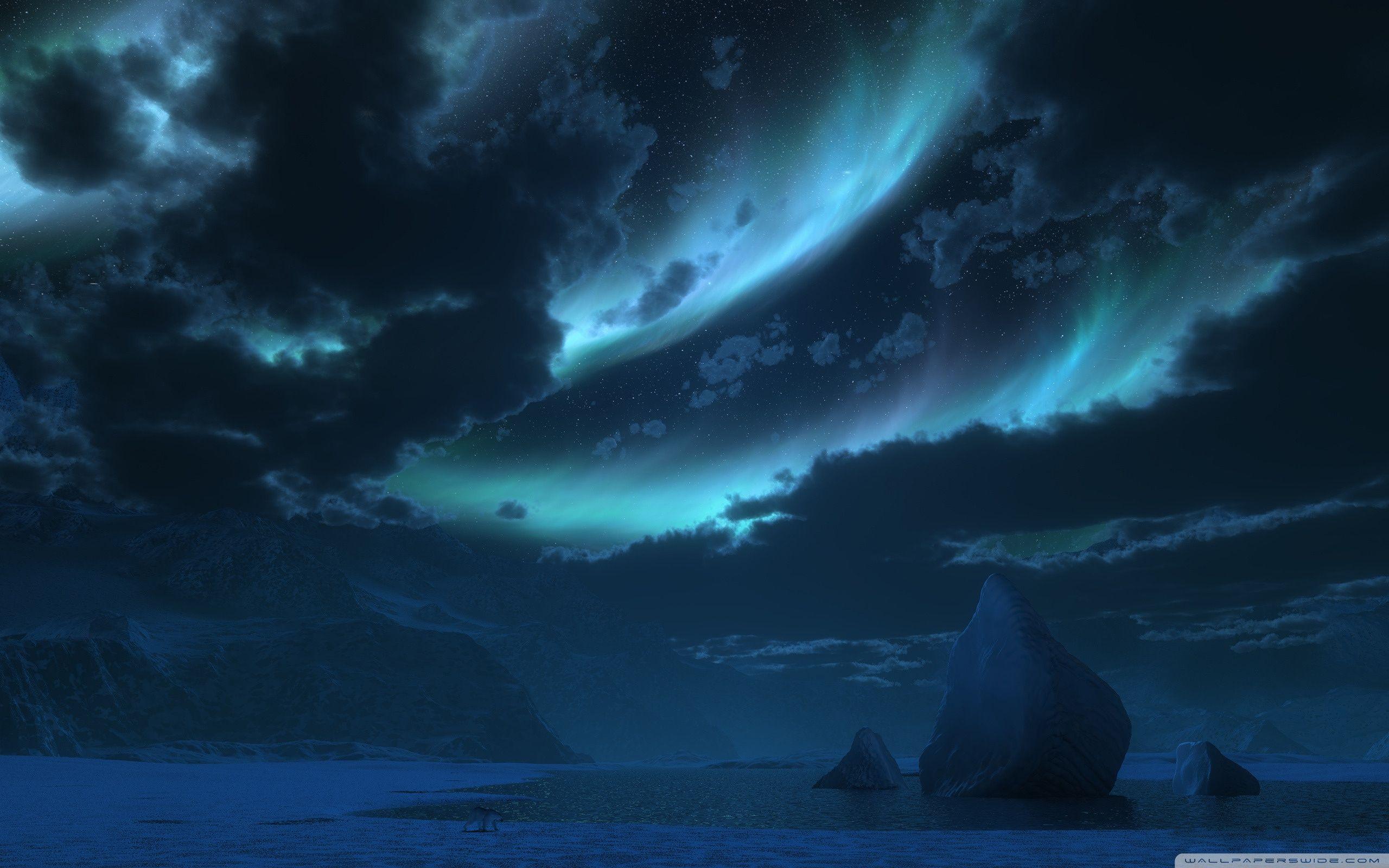 Antarctica Landscape 3D HD desktop wallpaper, High Definition