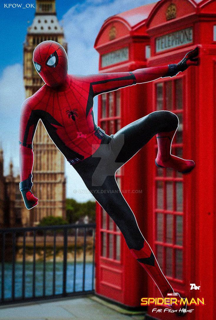 Poster: Spiderman Far From Home. Suit Concept Art