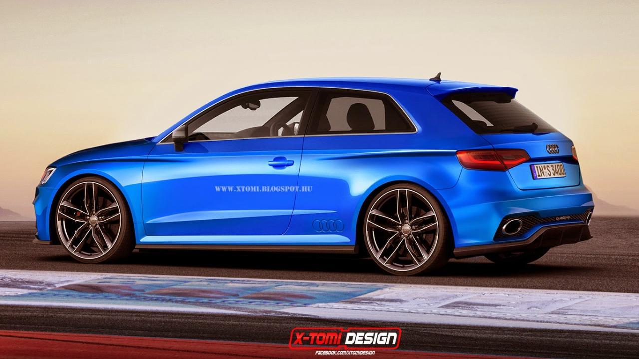 Audi RS3 Three Door And Sportback Rendered