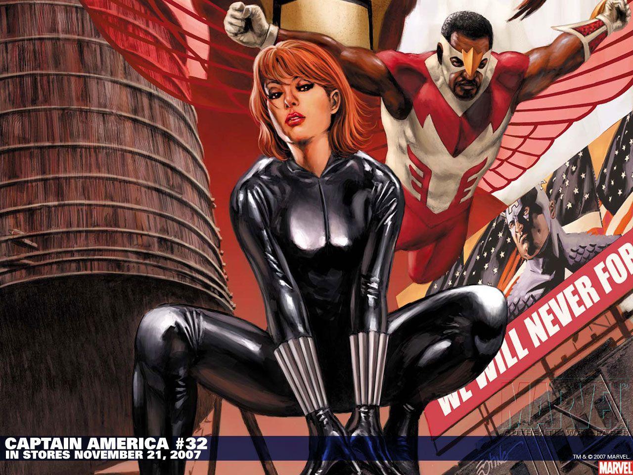 Black widow captain america