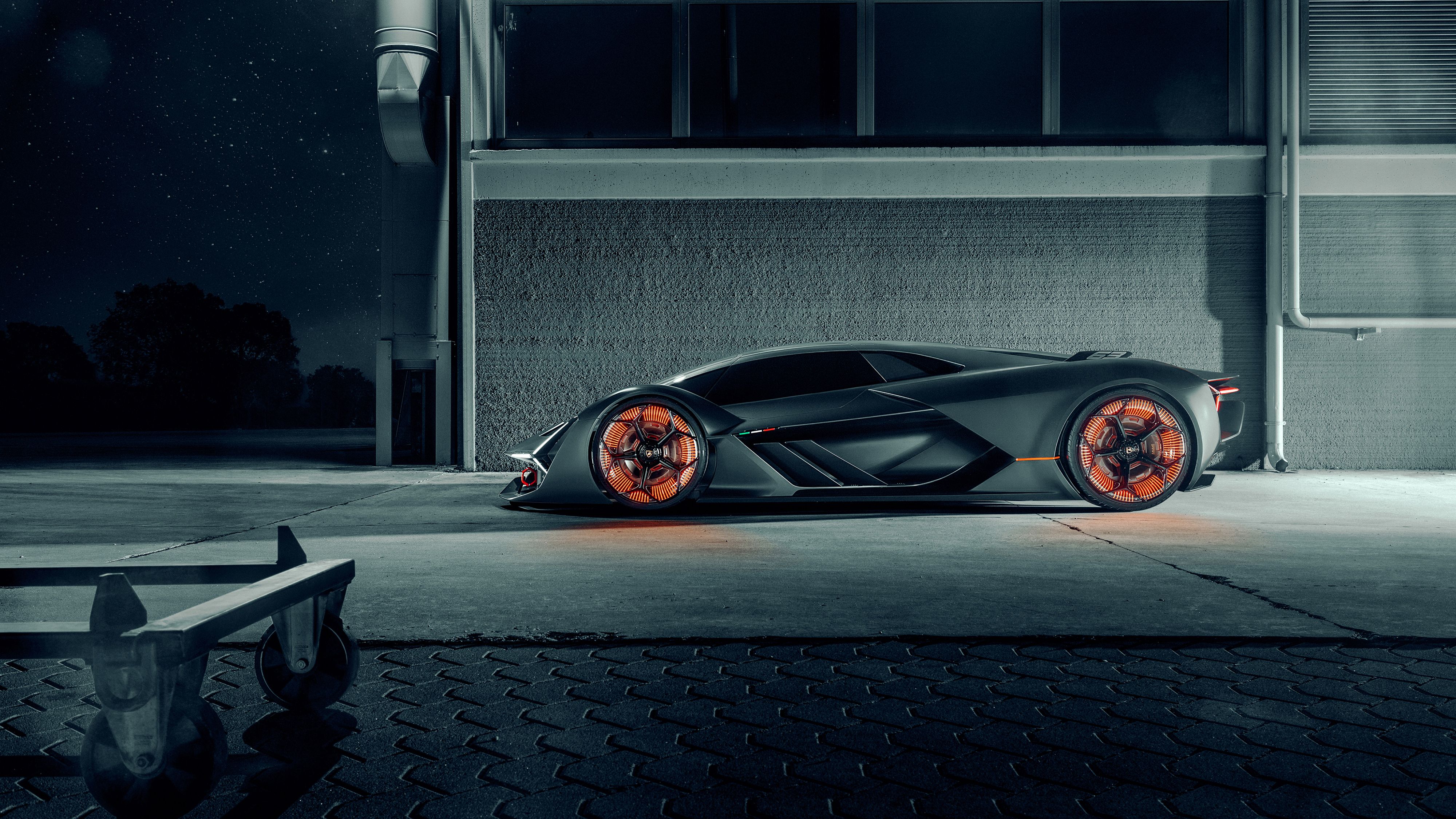 Lamborghini Terzo Millennio 4K Wallpaper. HD Car Wallpaper