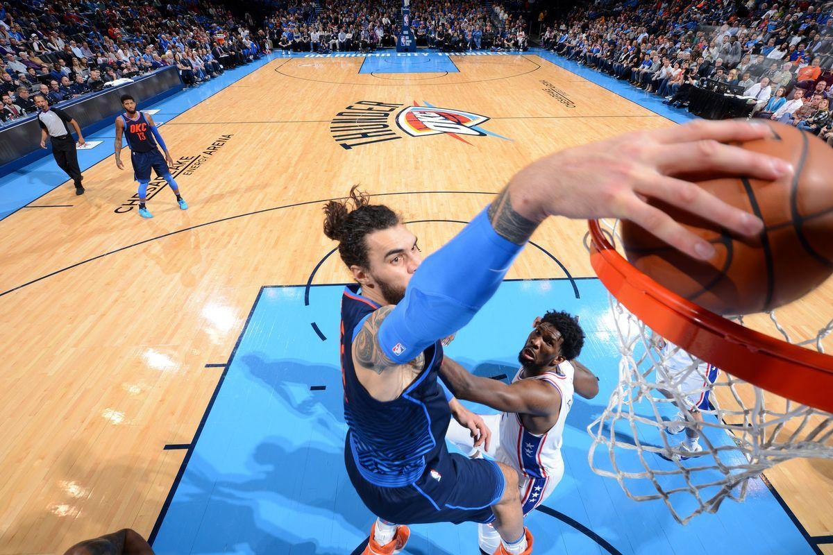 Steven Adams makes a Big 4 for the Thunder, and 8 other things