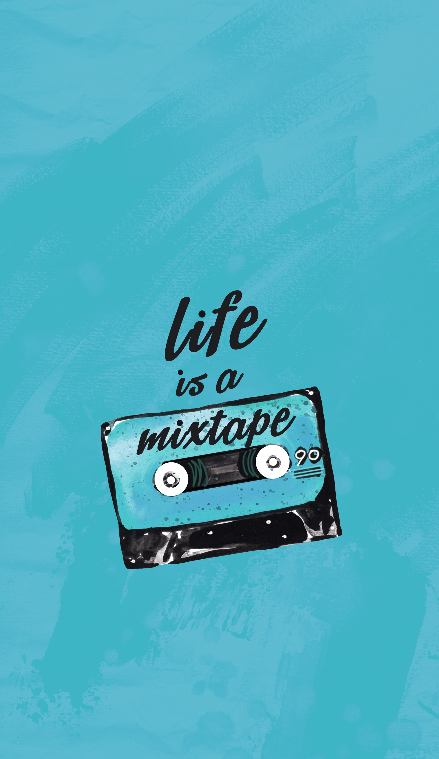 LIFE is a mixtape. Me, Myself & I. Wallpaper, iPhone